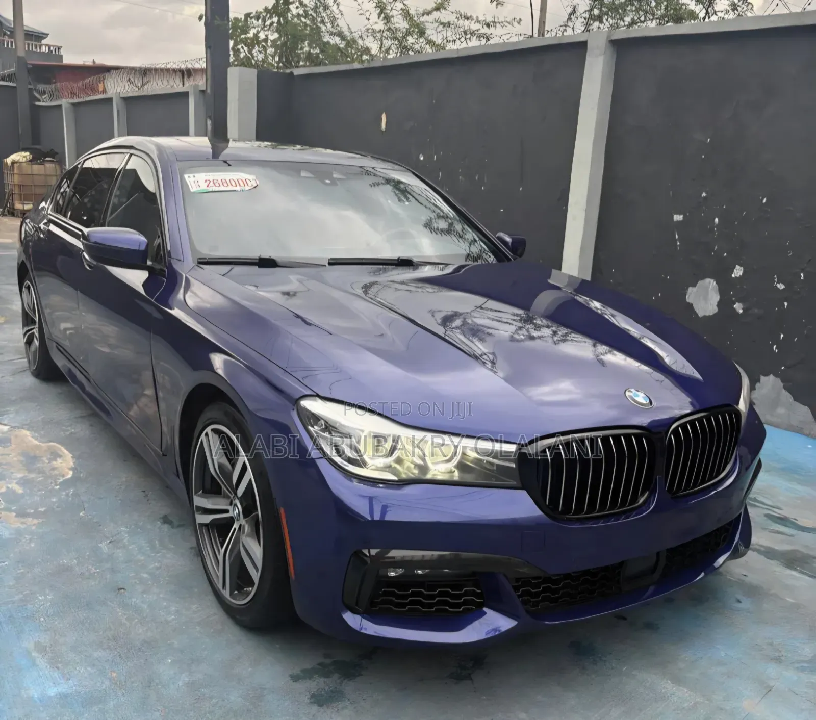 BMW 7 Series 730Li 2018 Blue