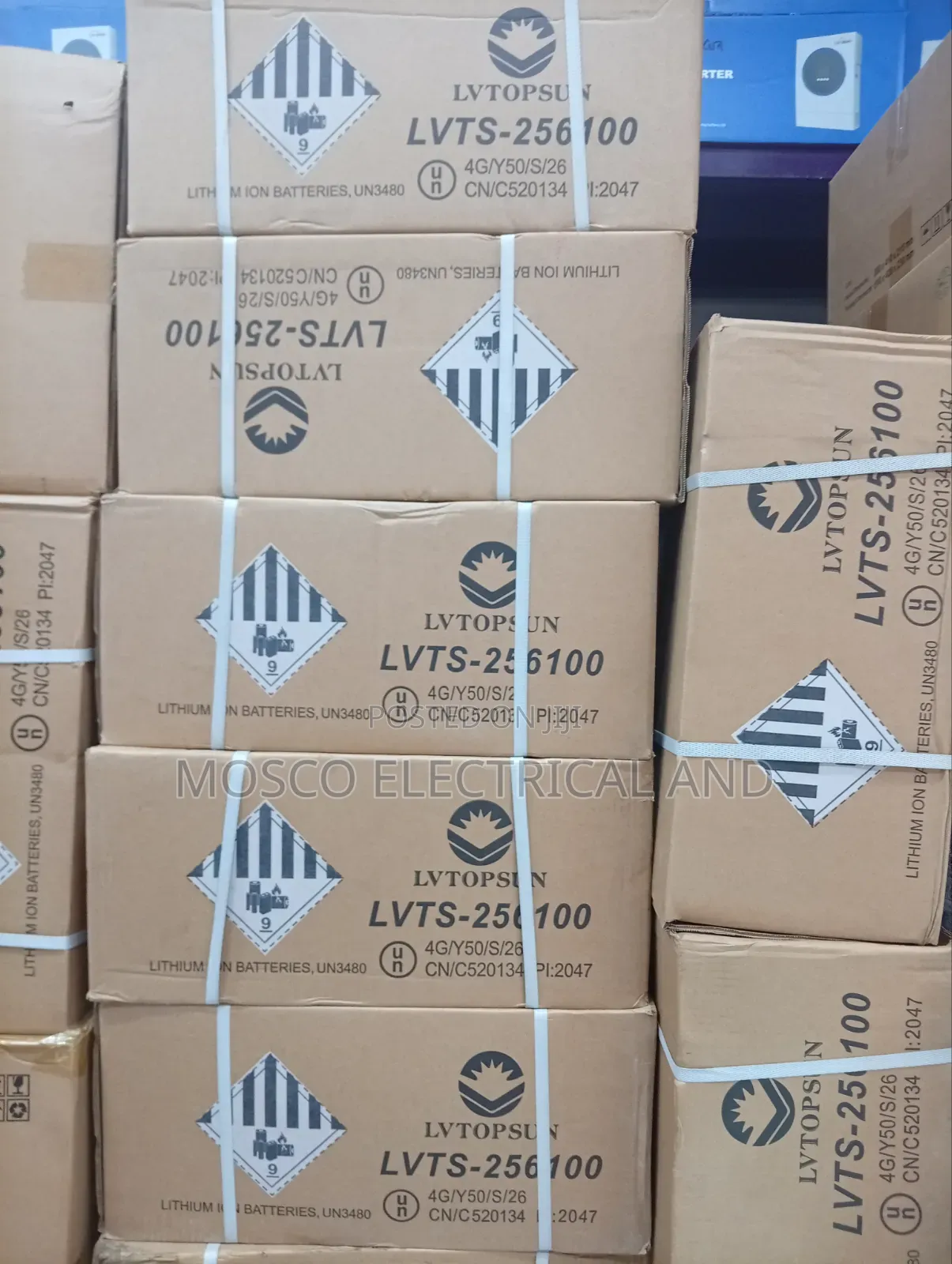 2.5kwh/24volts LVTOPSUN Lithium Batteries