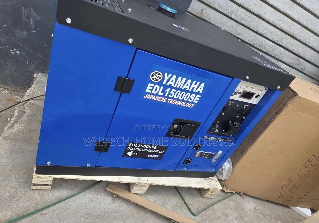 Yamaha EDL15000SE 13.5KVA Soundproof Diesel Generator – Japanese Techn