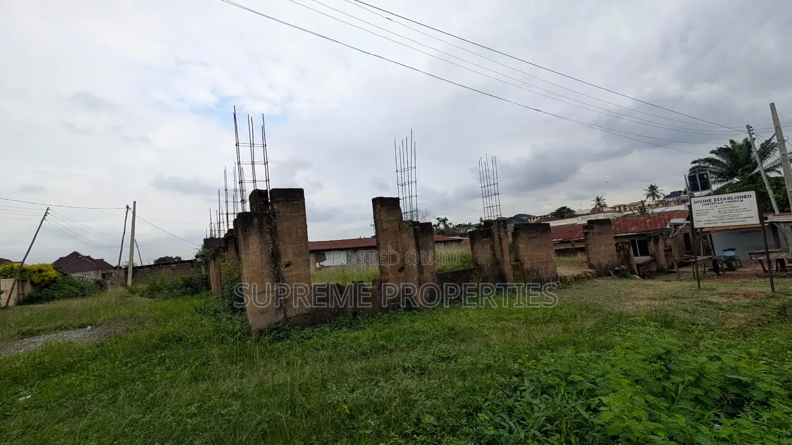 A Mix-Used Corner Piece Land at Ashi-Bodija, on Tarred Road