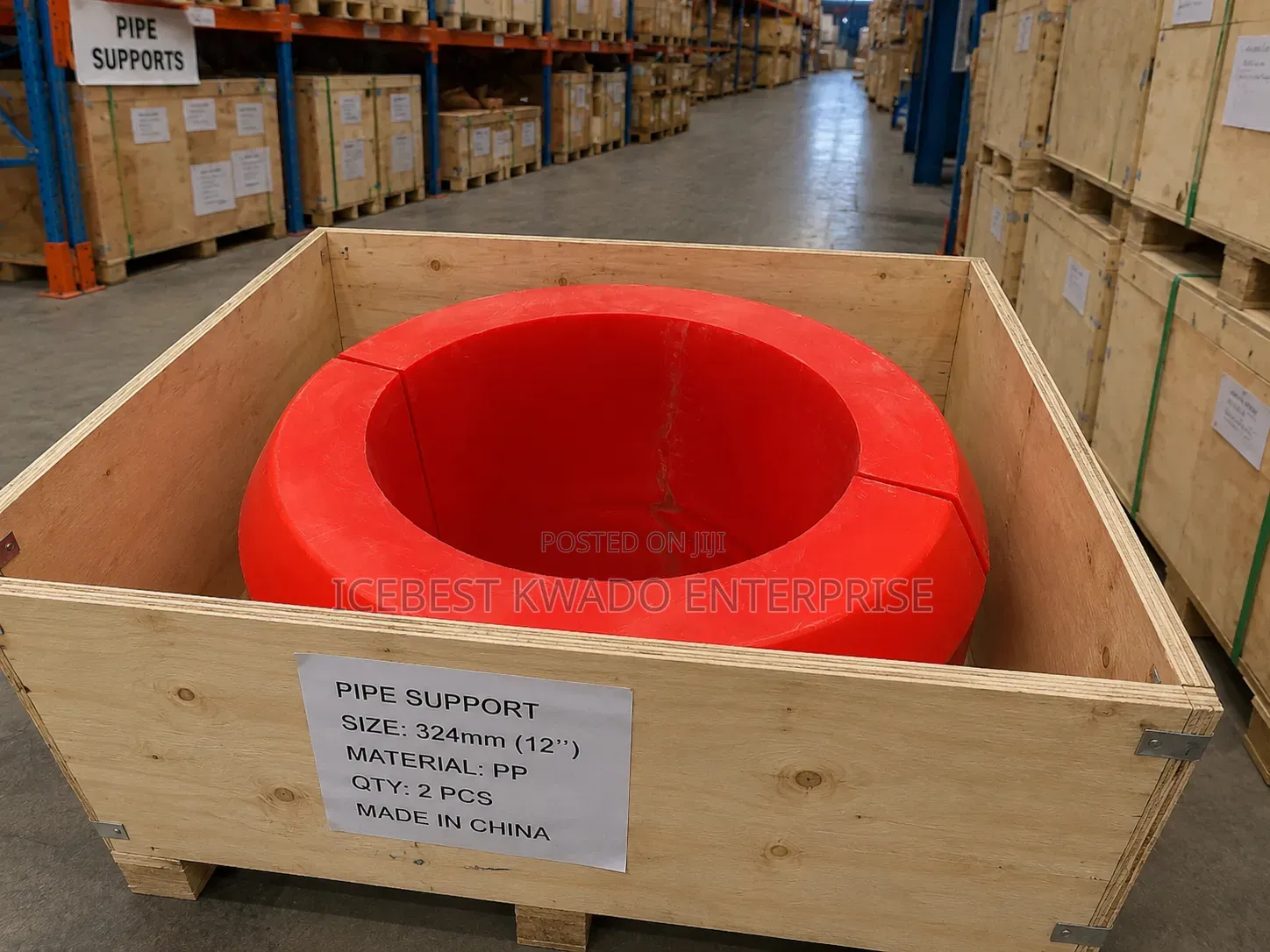 MDPE (Medium-Density Polyethylene) Pipe Floaters Often Used