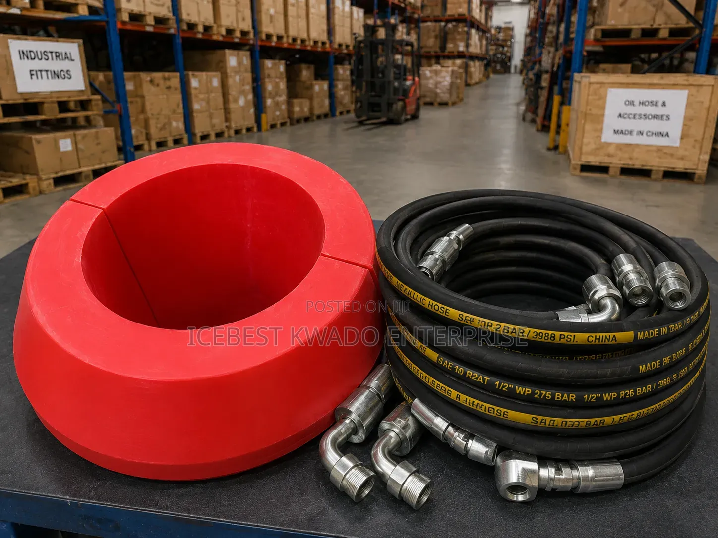 MDPE (Medium-Density Polyethylene) Pipe Floaters Often Used