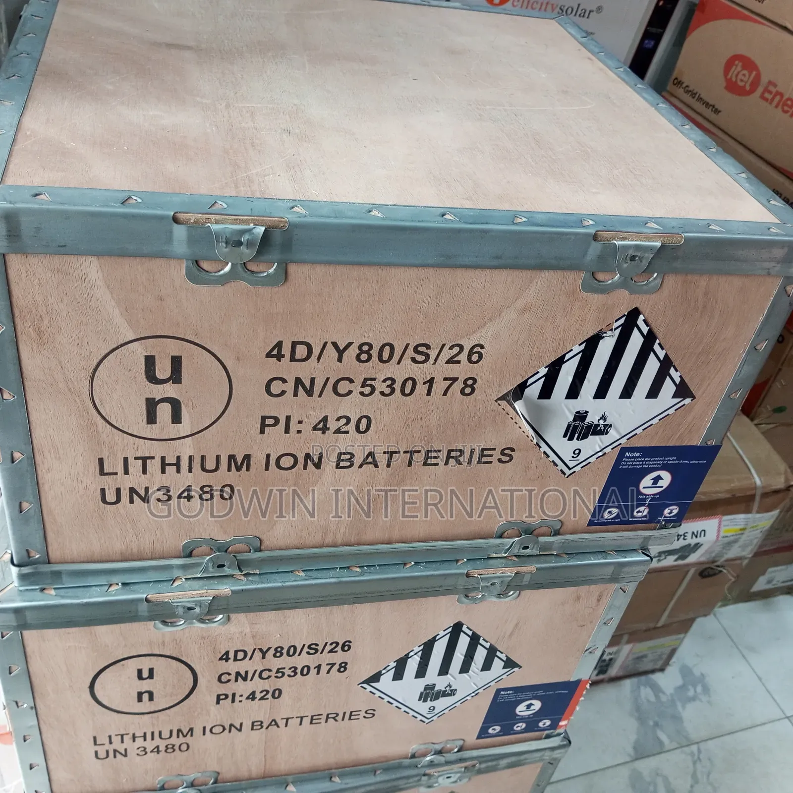 Haisic Stackable 4kwh 1.5kva 12v Inverter