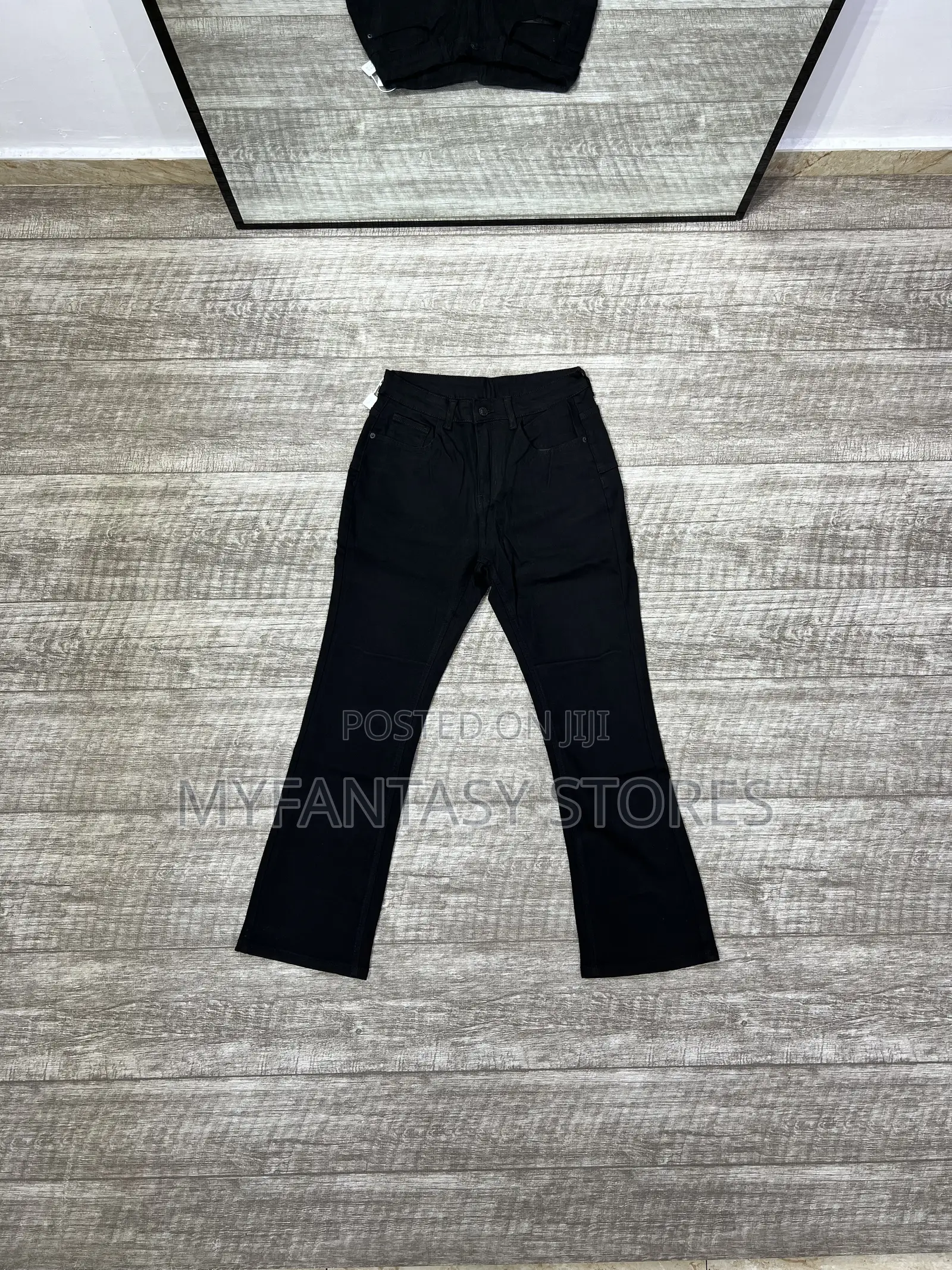 Flare Denim Elastic Jeans