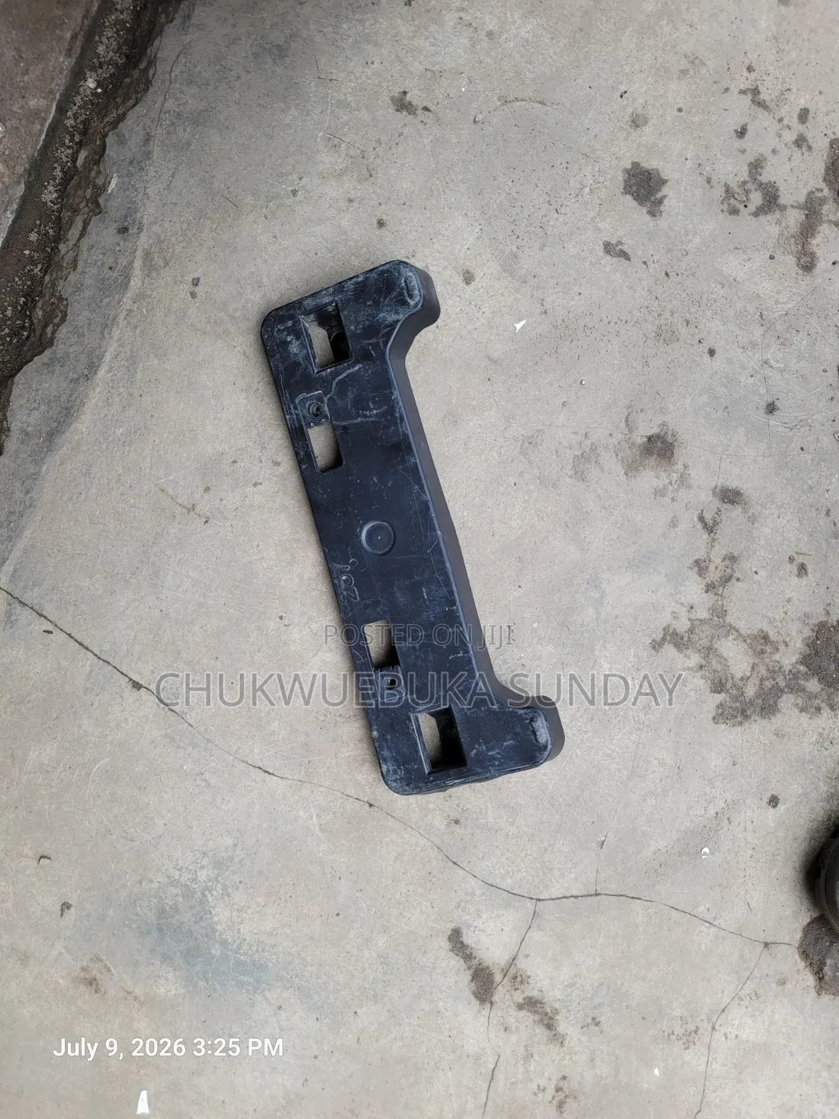 Plate Number Sitting Toyota Highlander 2018 Model