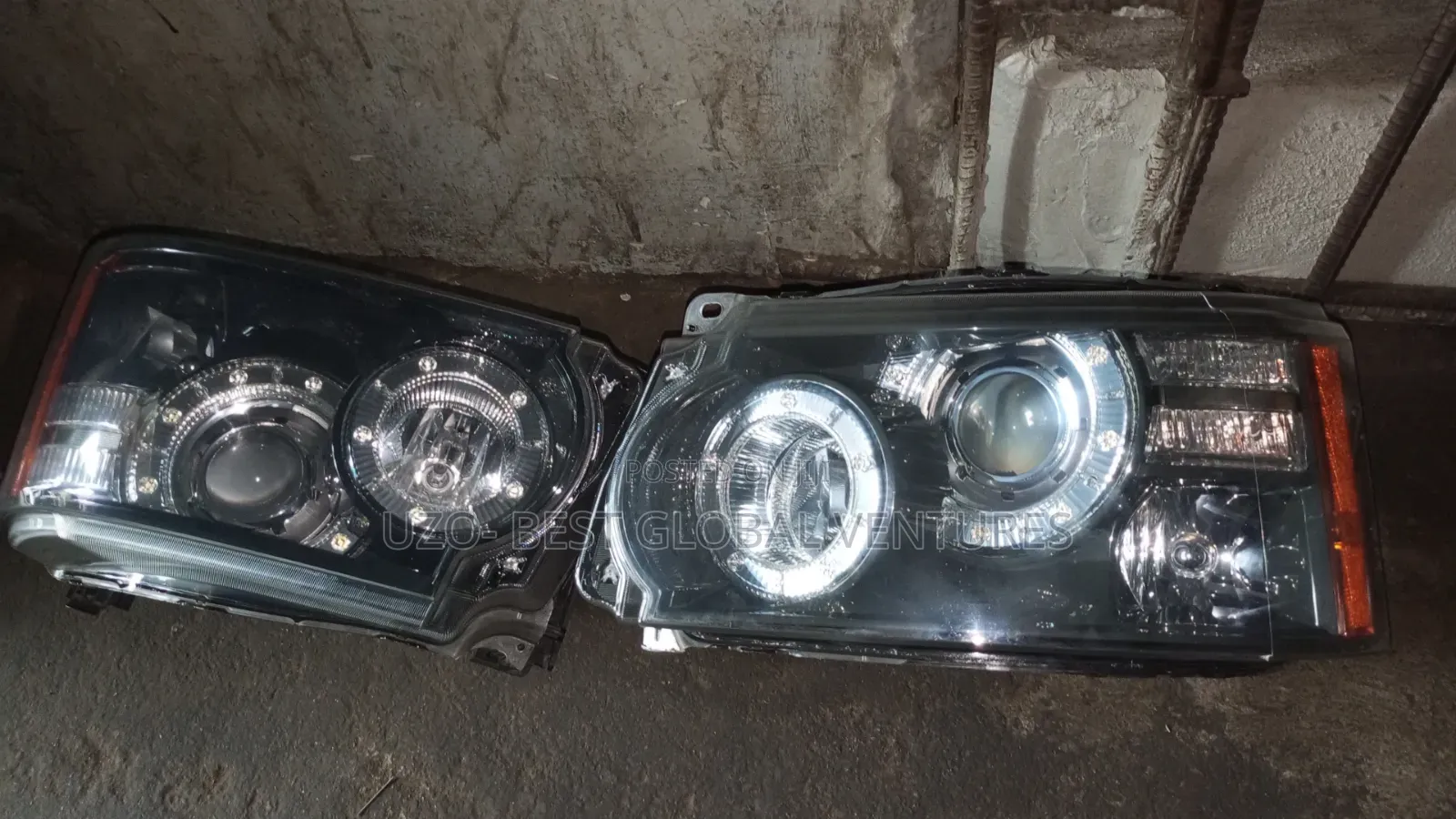 Set of Headlights Range Rover Sport 2010/2013