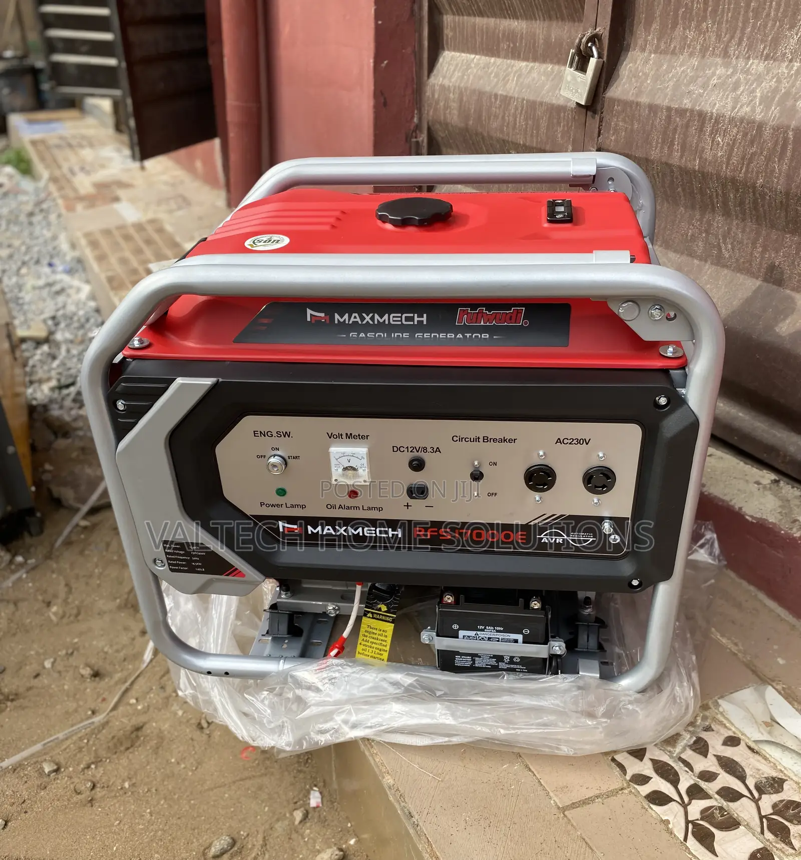 15KVA Maxmech Petrol Generator – 100% Copper Coil, Heavy Duty