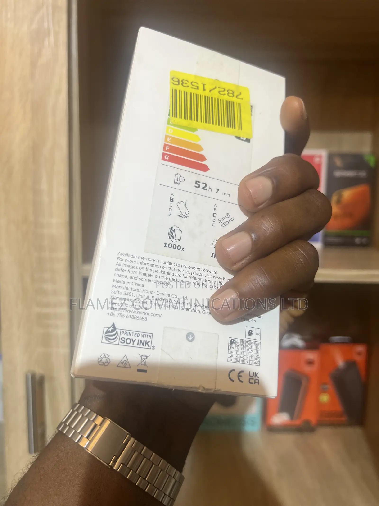 New Honor X5c Plus 128 GB Black