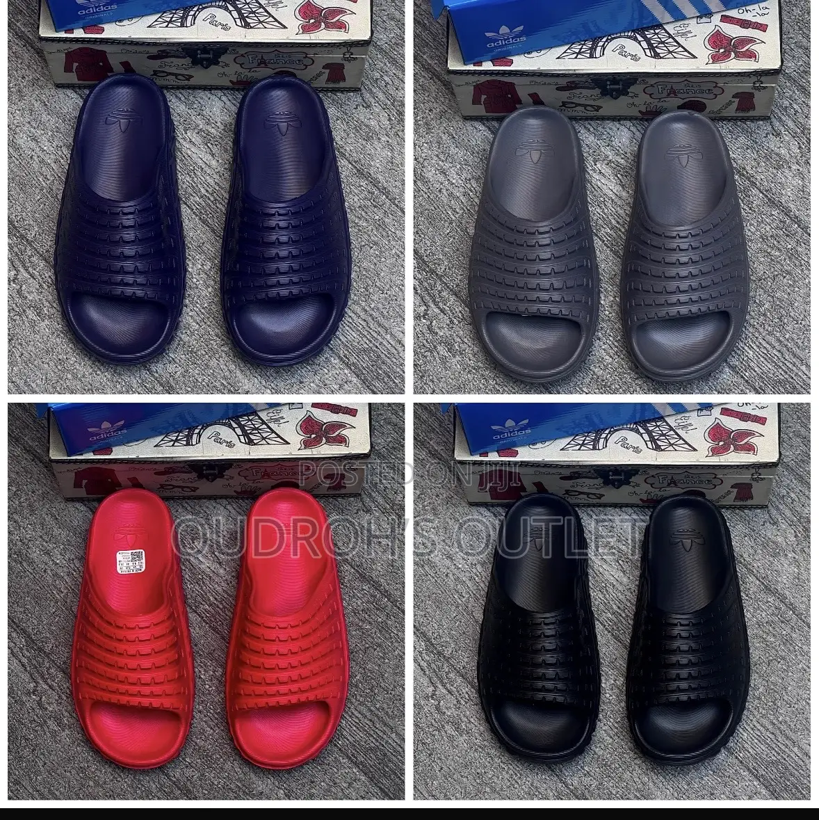 Adidas Water Resistant Slides