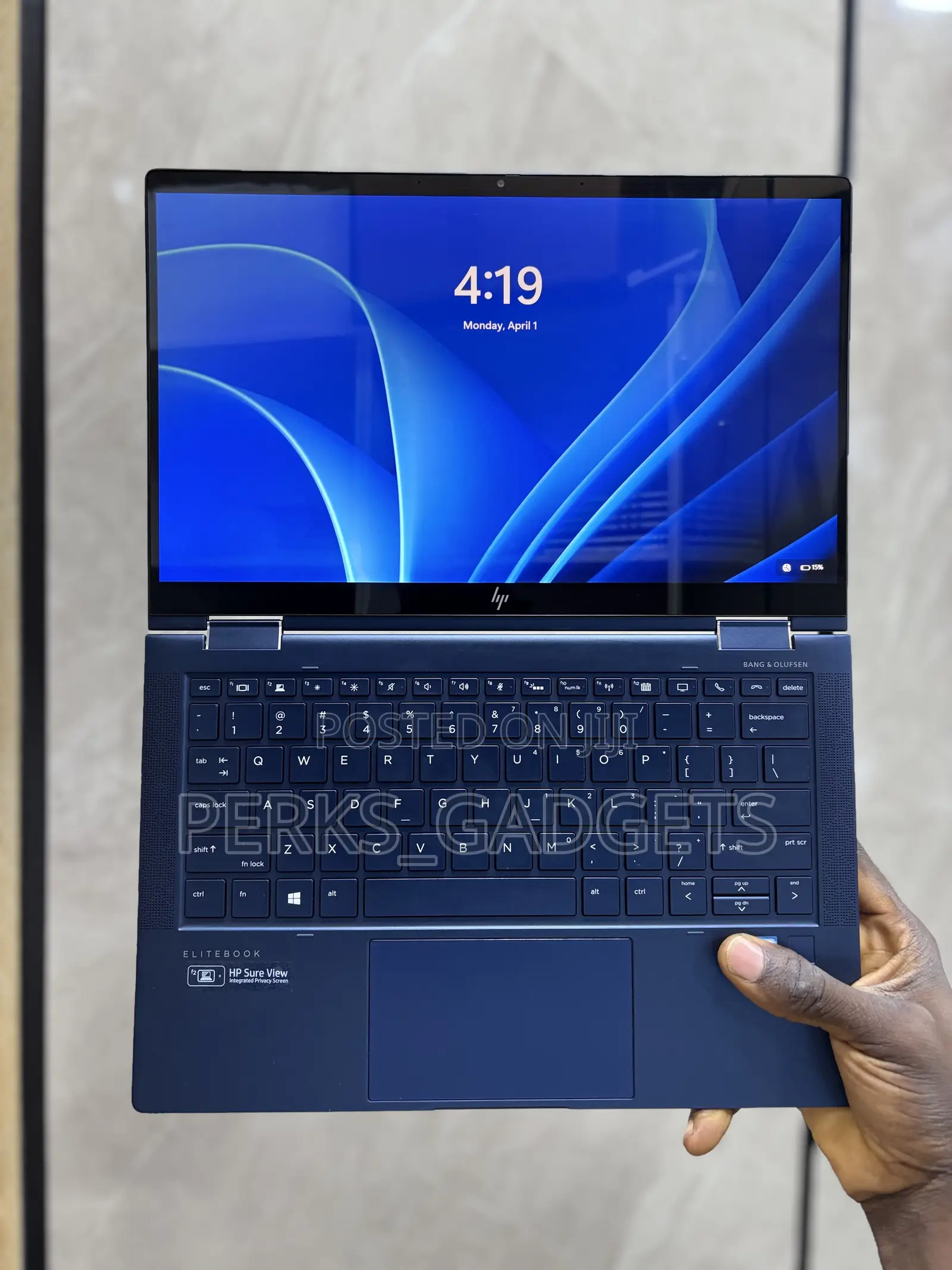 Laptop HP Elite Dragonfly x360 8th Gen 16GB Intel Core i7 SSD 512GB