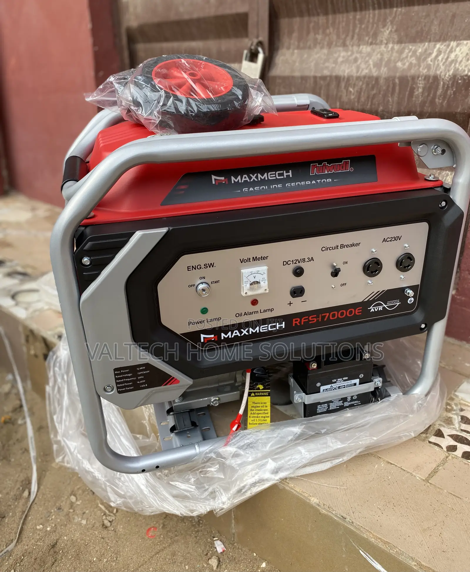 Reliable 15KVA Maxmech Petrol Generator
