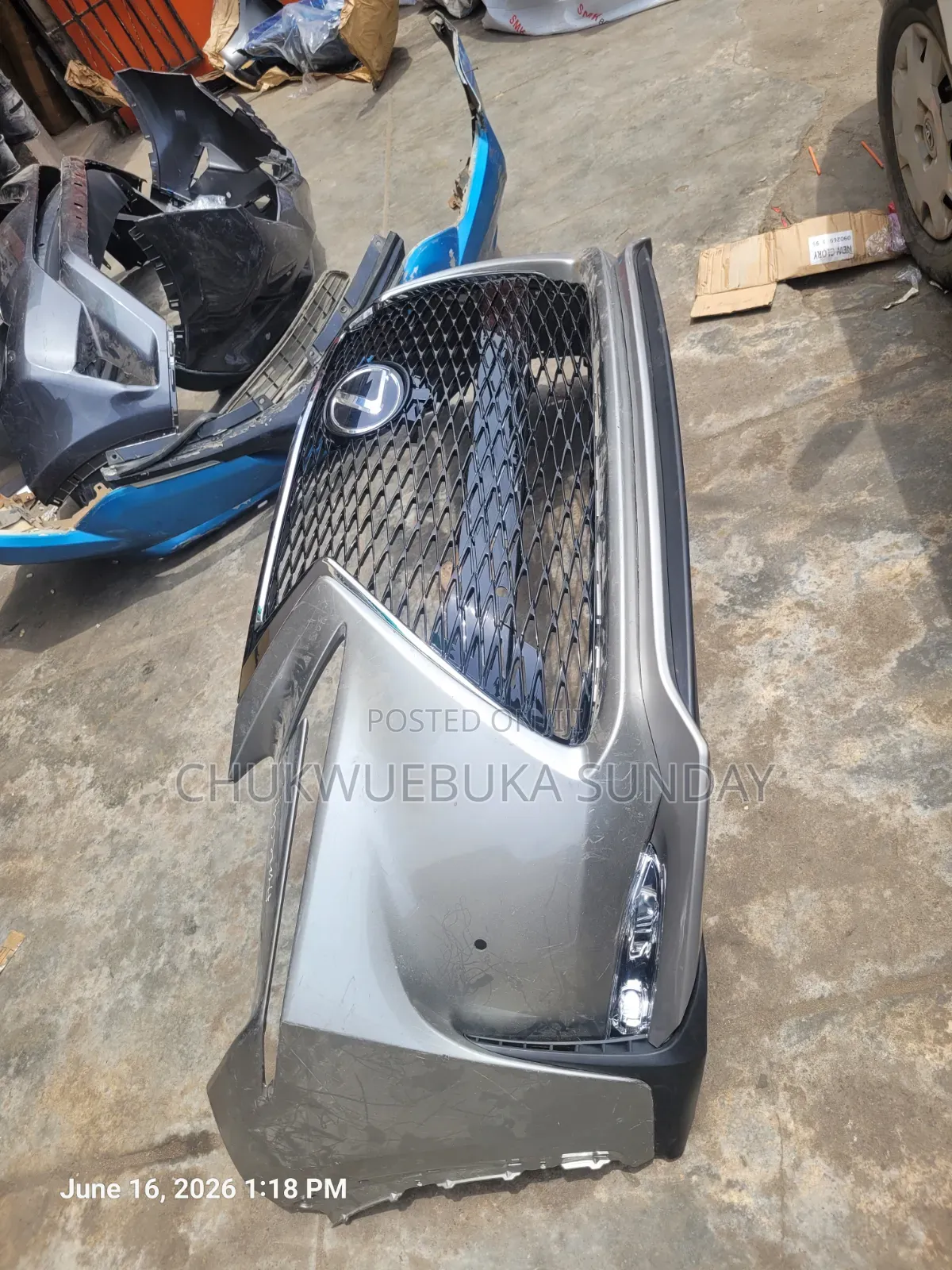 Complete Front Bumper Nx200 2025 Model