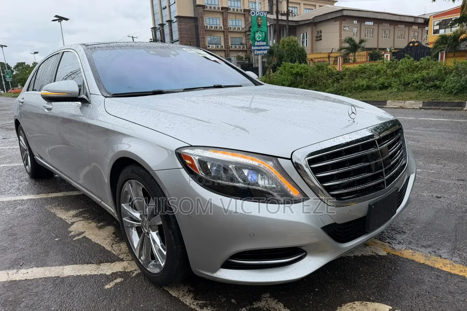 Mercedes-Benz S-Class S 550 4MATIC 2015 Silver