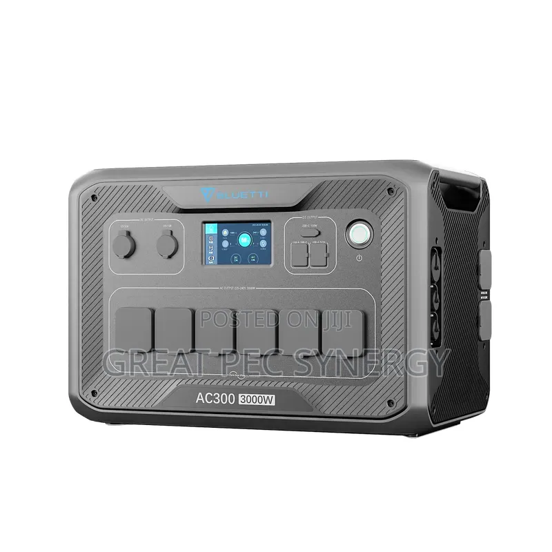 Bluetti Ac300 + B300s 3000kw Power Station