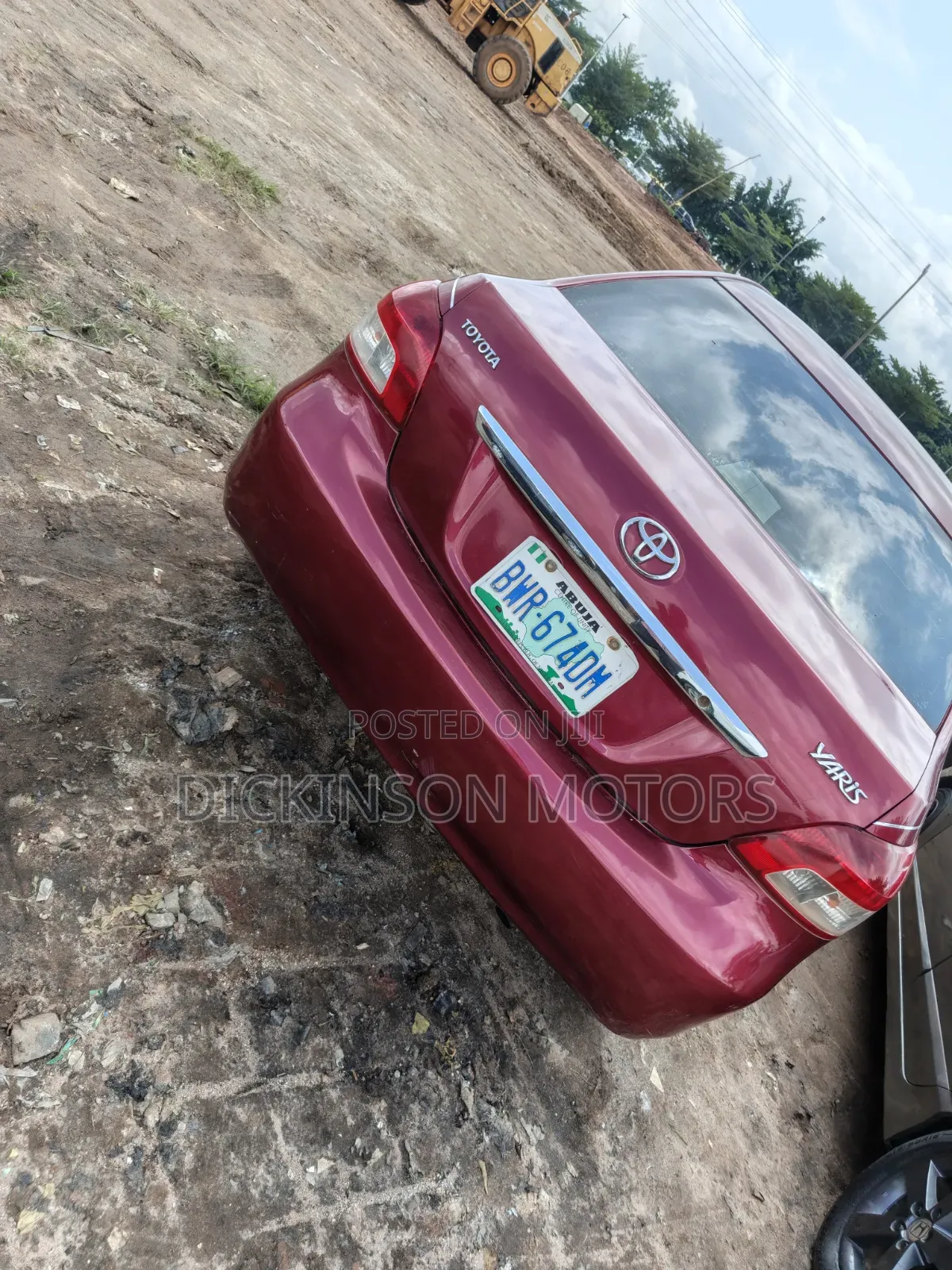 Toyota Yaris 2008 Red