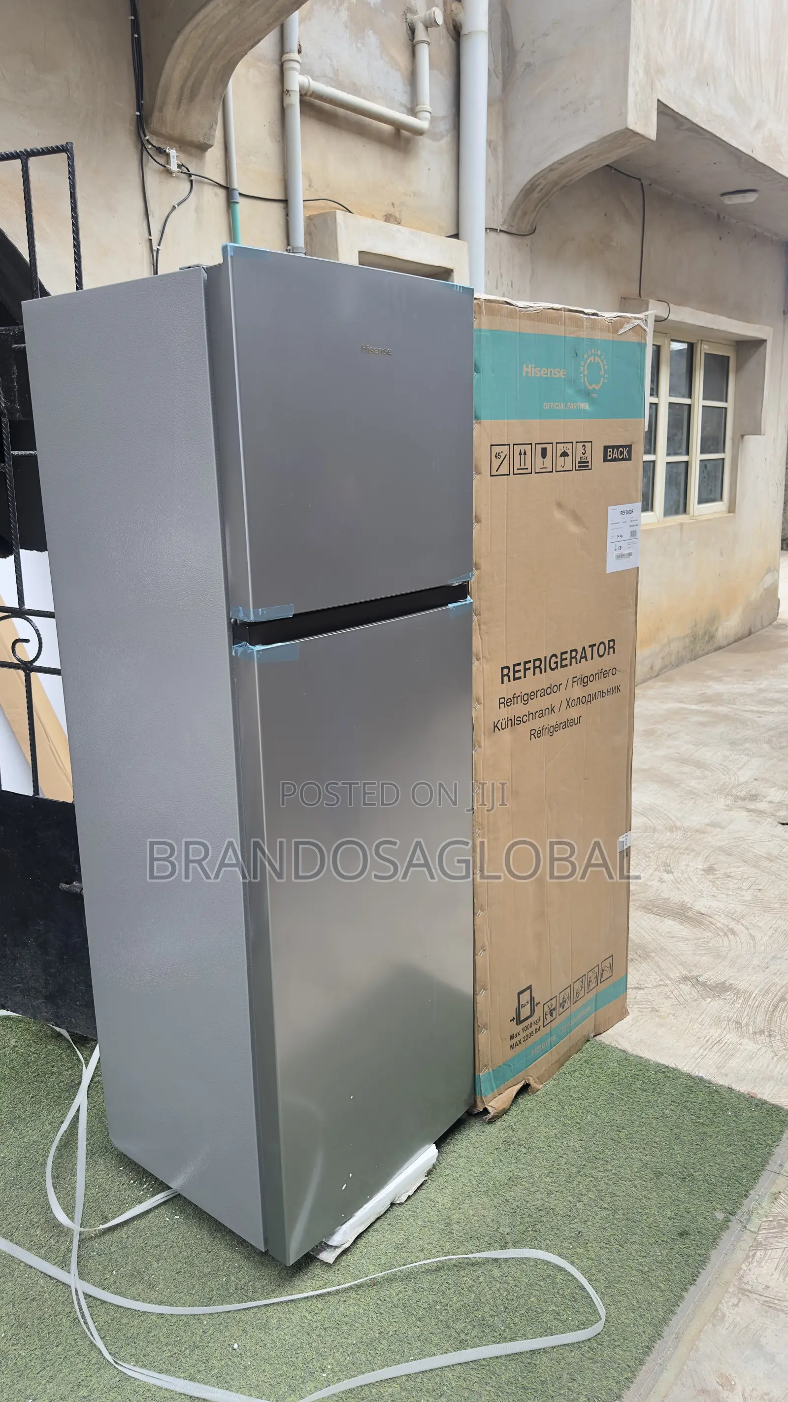 Hisense 306L Double Door Refrigerator – Spacious Storage Refrigerator