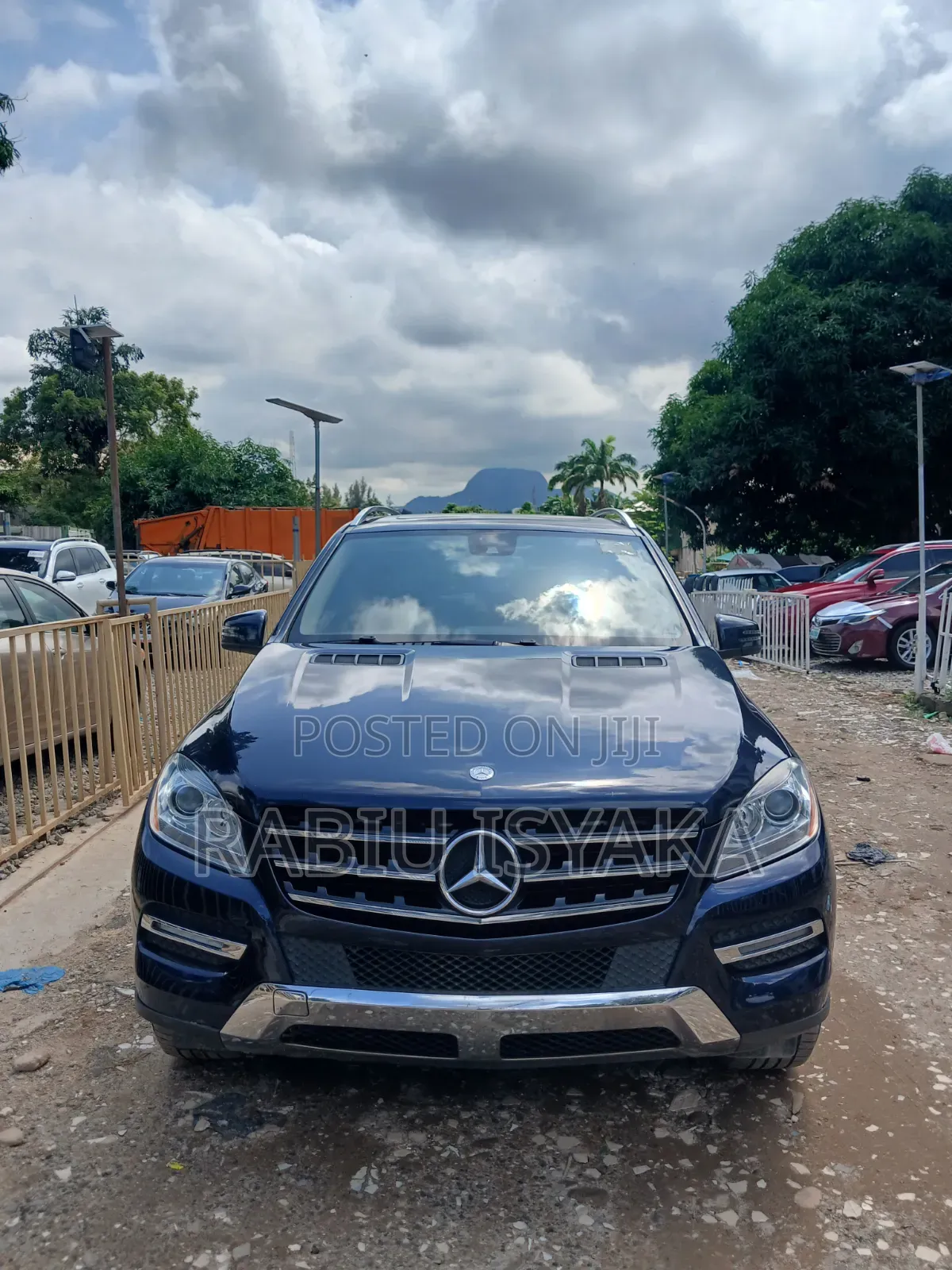 Mercedes-Benz M Class 2015 Blue