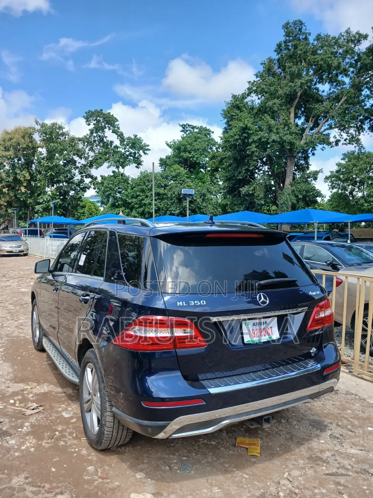 Mercedes-Benz M Class 2015 Blue