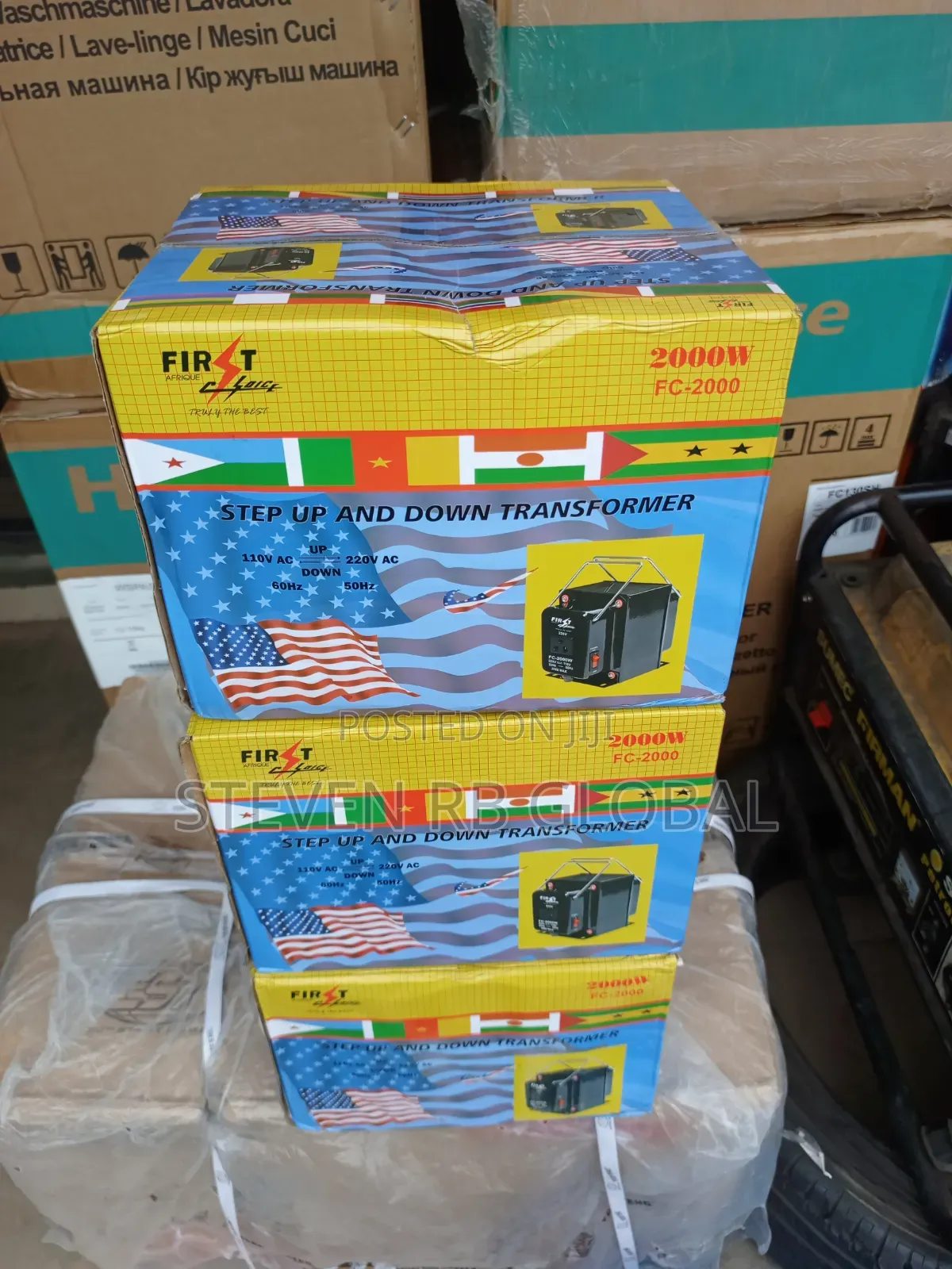 FIRT AFRIQUE FC-2000 | 2000W Step-Up Step-Down Voltage Transformer