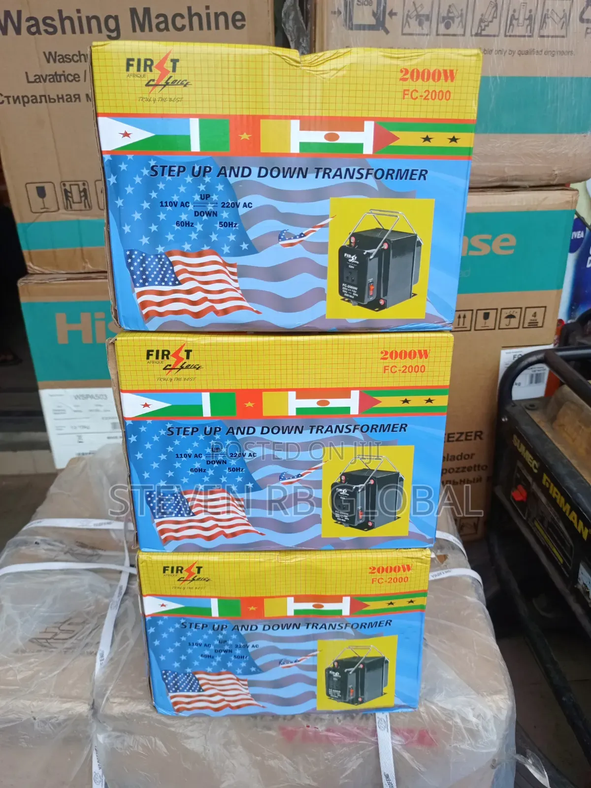 FIRT AFRIQUE FC-2000 | 2000W Step-Up Step-Down Voltage Transformer
