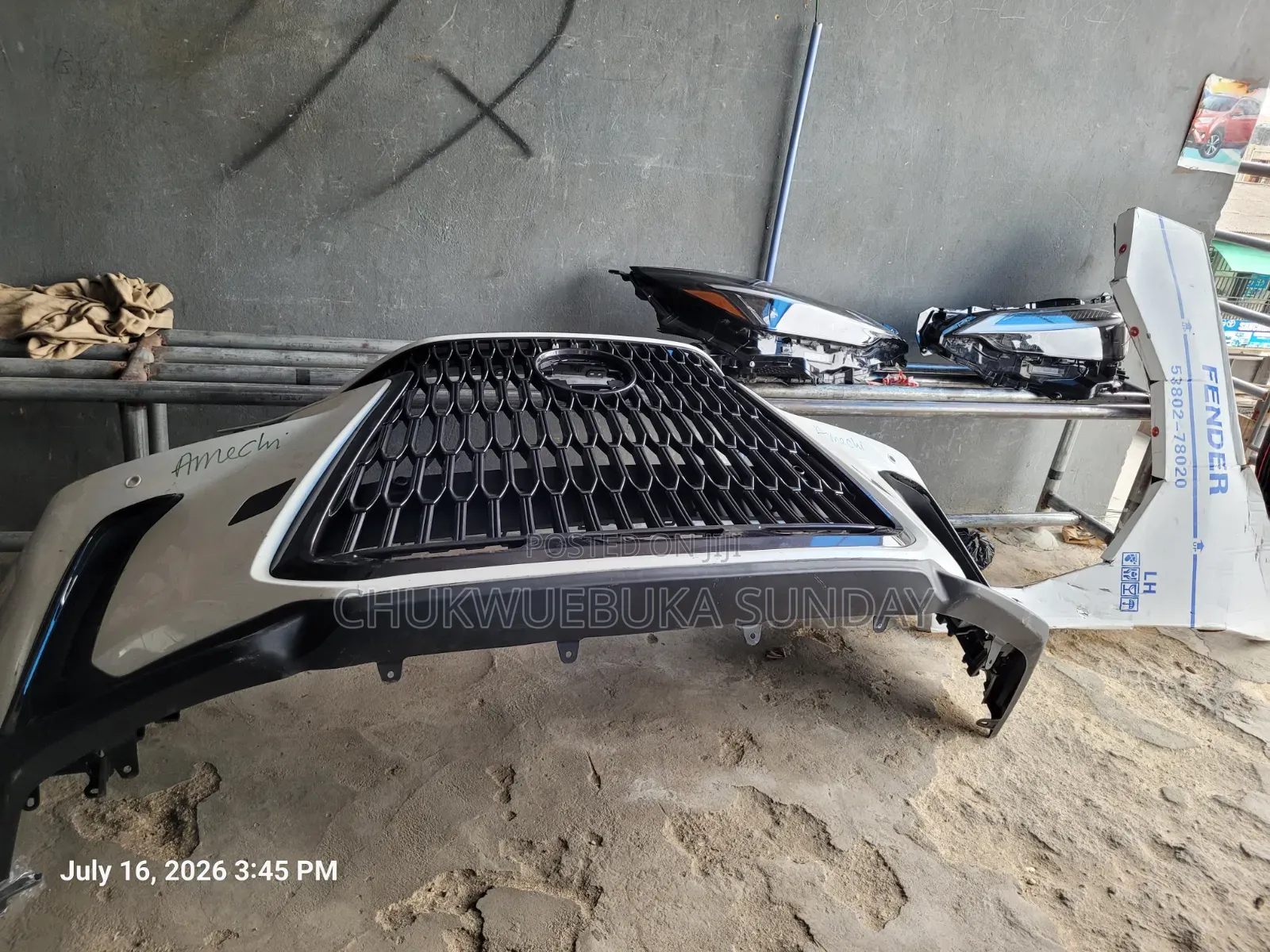 Complete Front Bumper Nx200t 2025