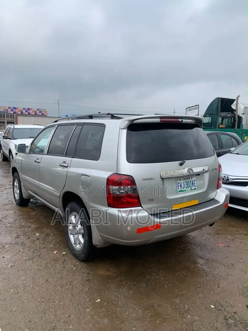 Toyota Highlander Limited V6 2005 Silver