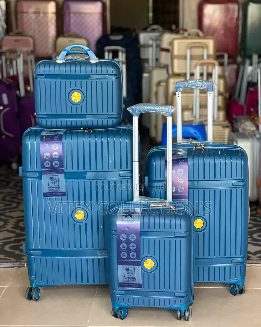 4in1 Quality Luggage and Traveling Bags