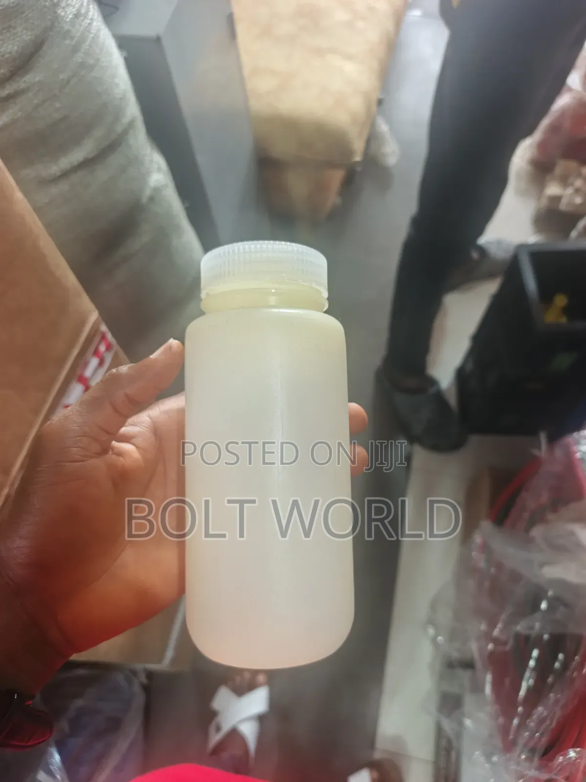 Plastic Oil Sample Can