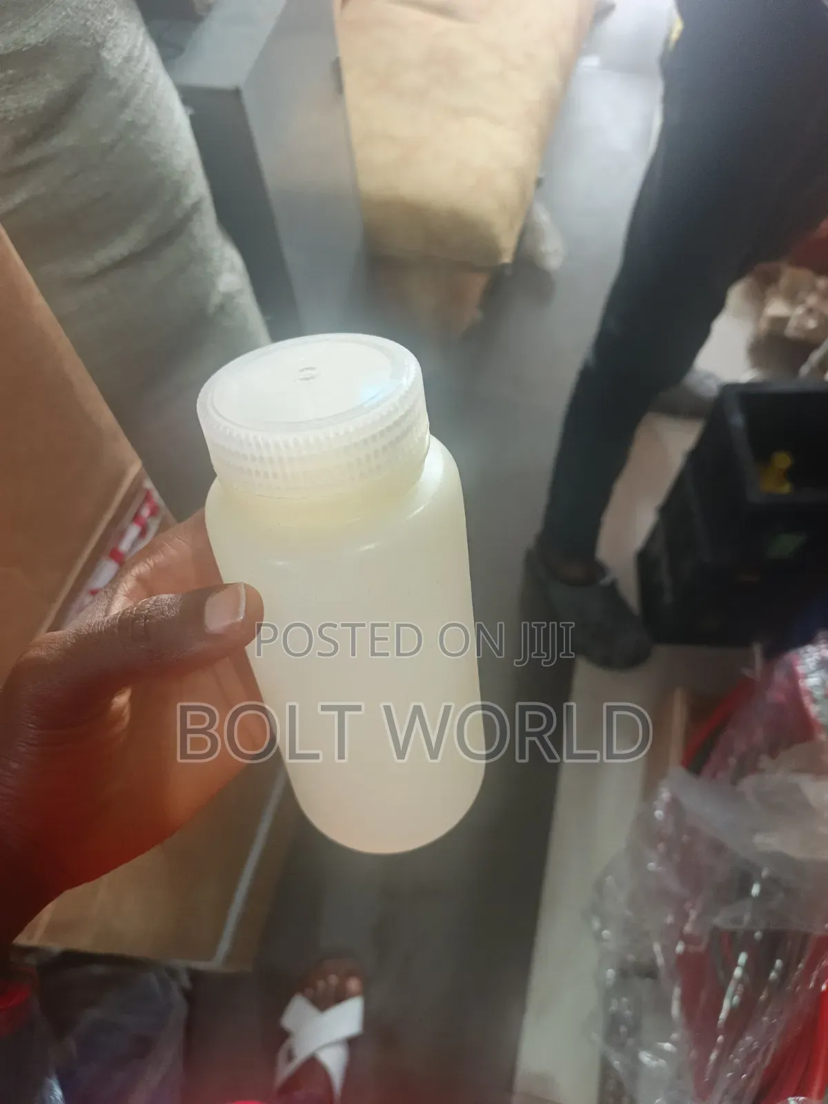 Plastic Oil Sample Can