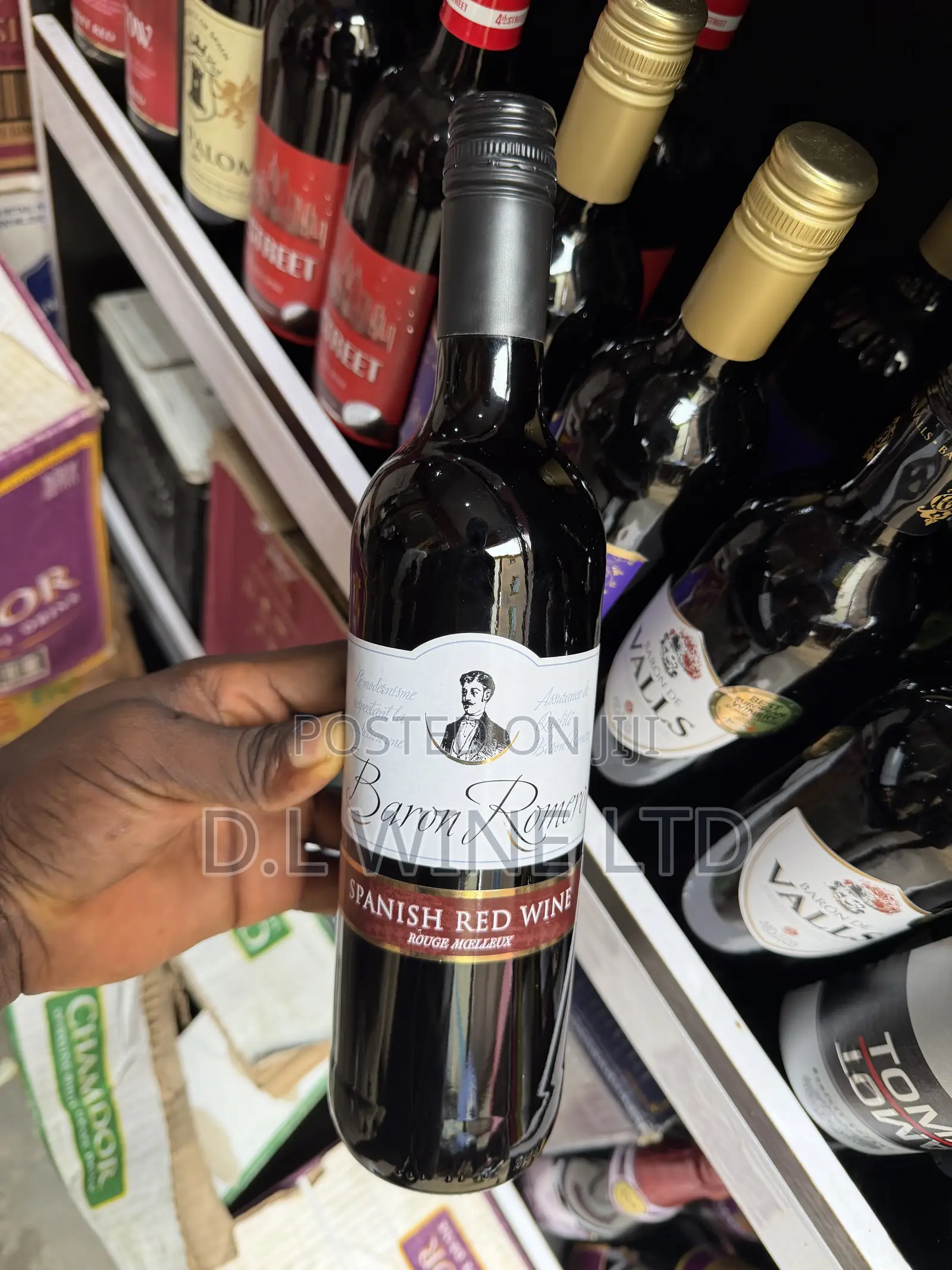 Baron De Romero Cartoon of 12 Bottles