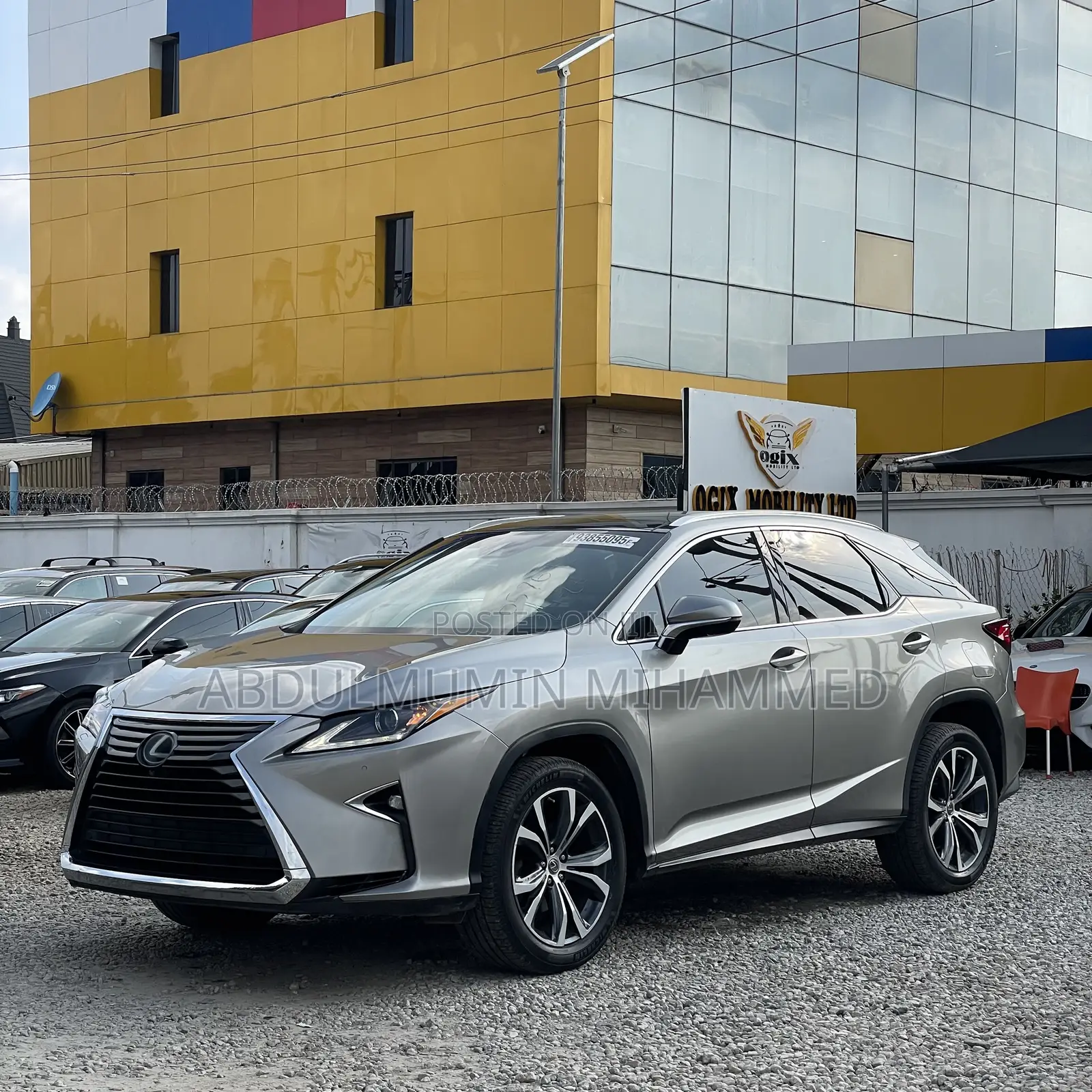 Lexus RX 350 AWD 2017 Gray
