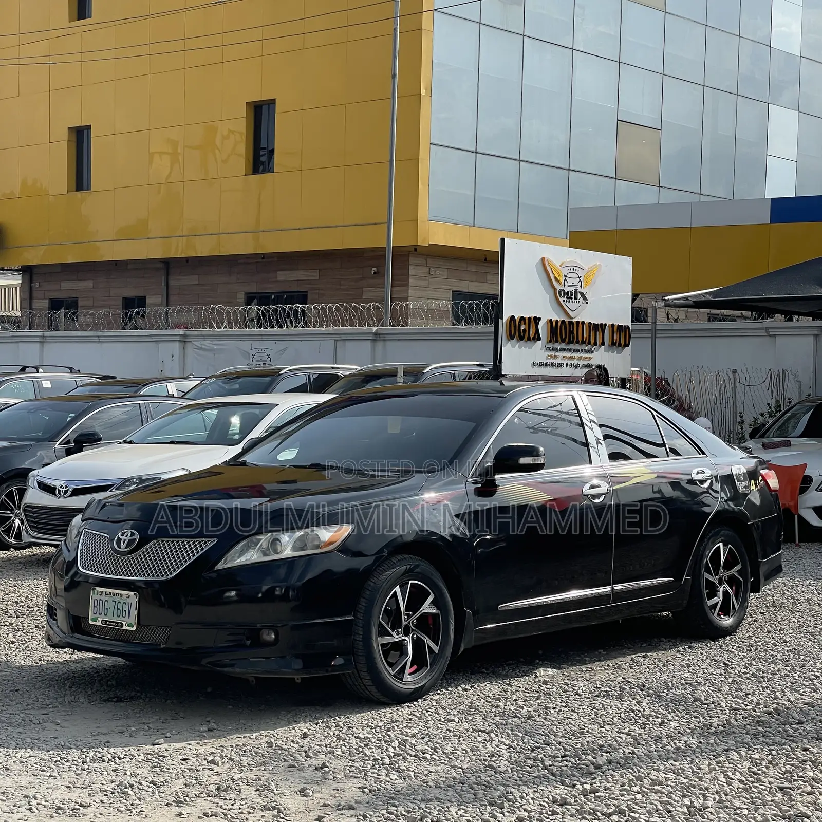 Toyota Camry 2008 Black