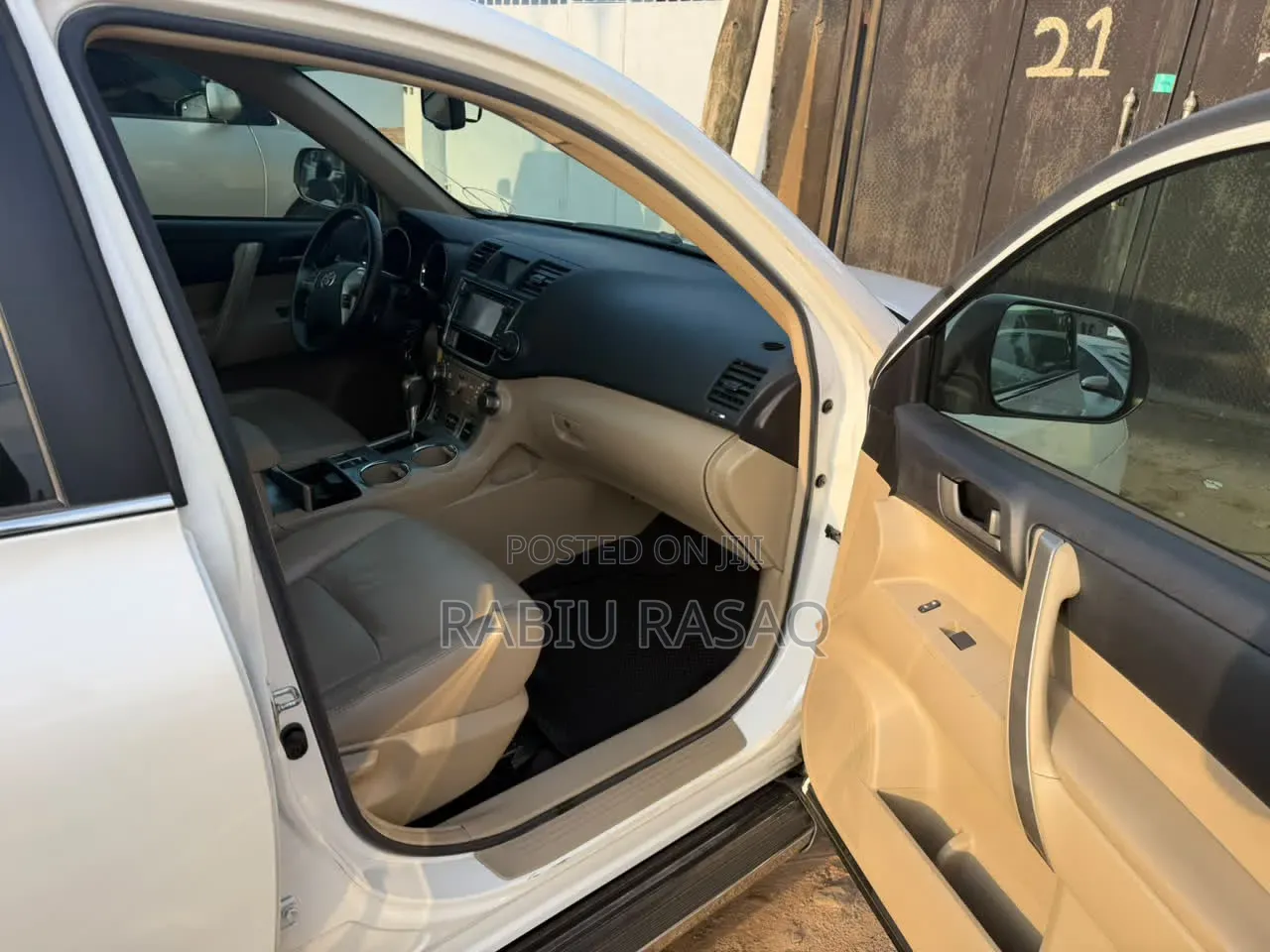 Toyota Highlander 2013 White