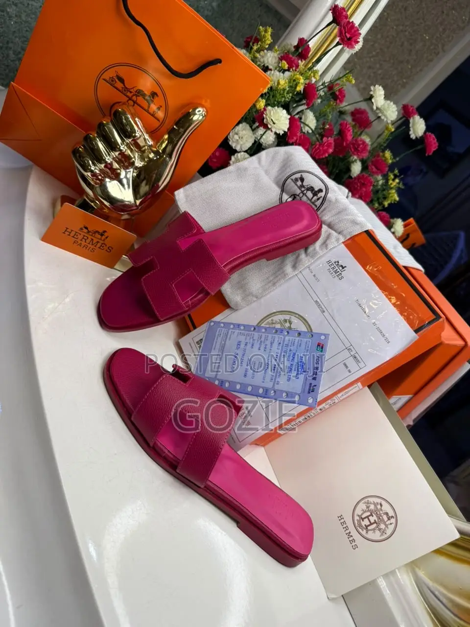 Luxury Hermes Slippers