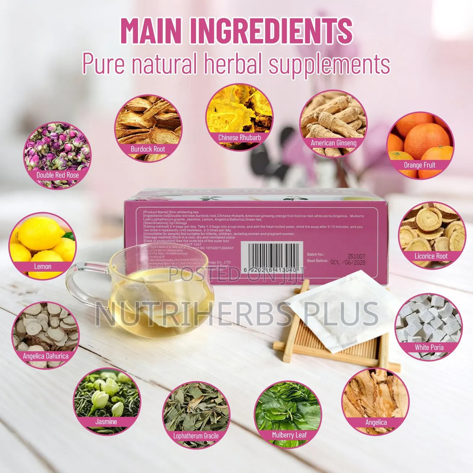 Winstown Skin Whitening and Spot Fading Tea