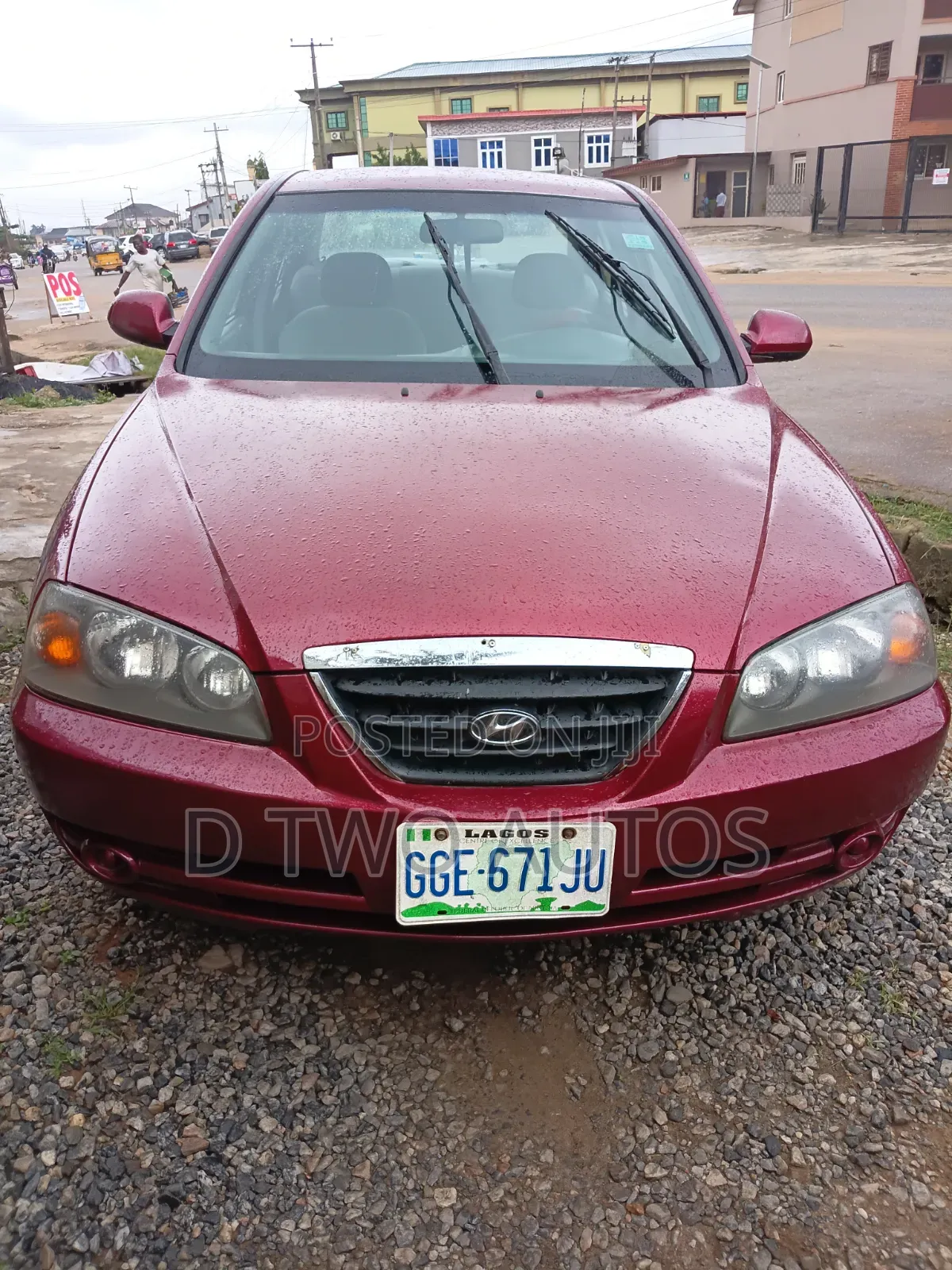 Hyundai Elantra GLS 2005 Red