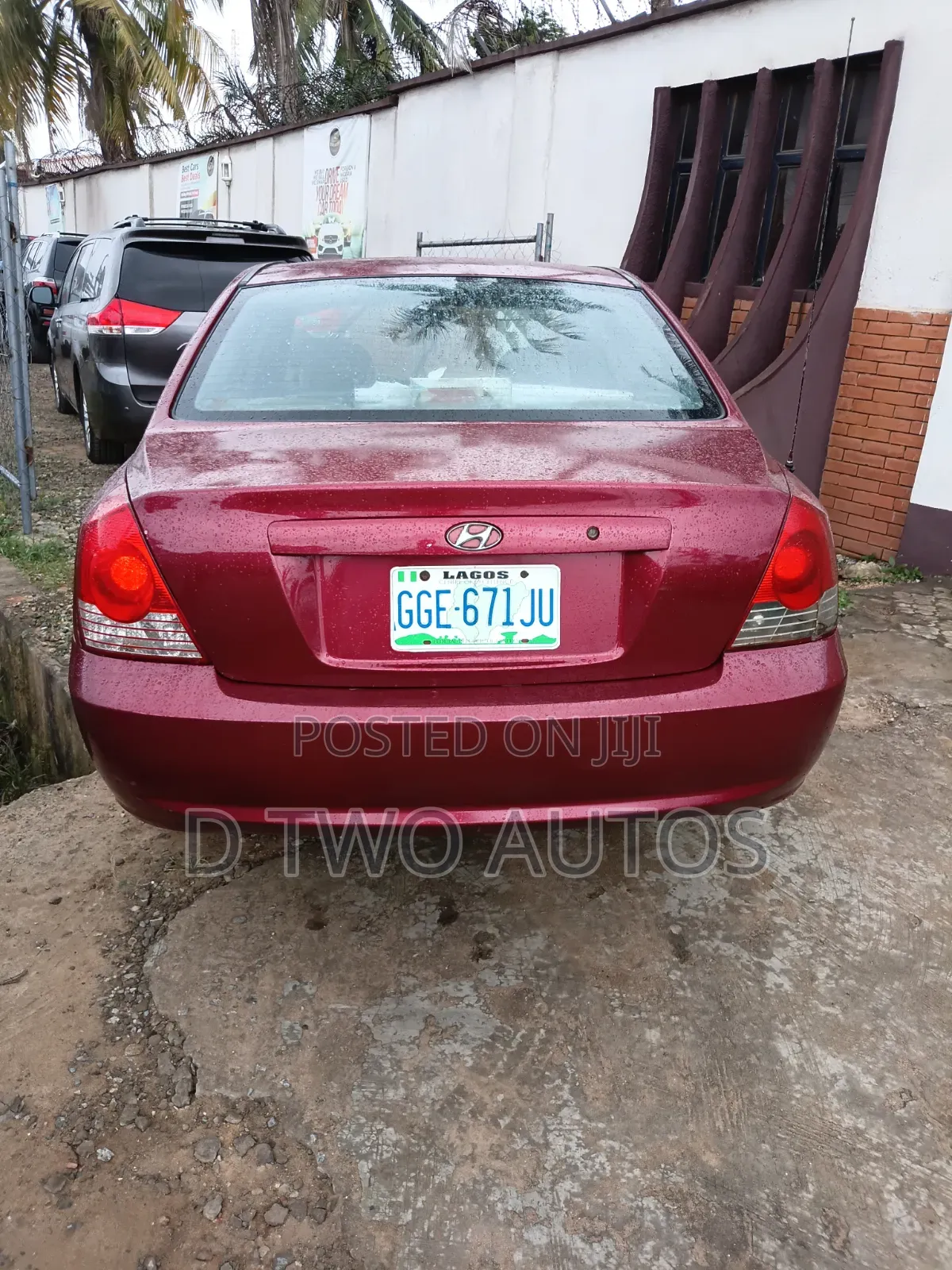 Hyundai Elantra GLS 2005 Red