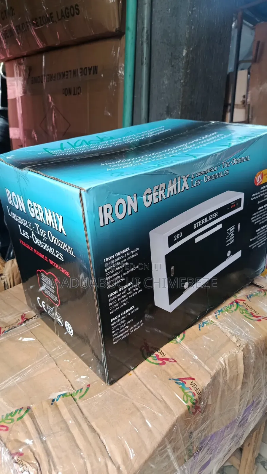IRON GERMIX 209 UV Sterilizer Cabinet for Salon Barber Tools