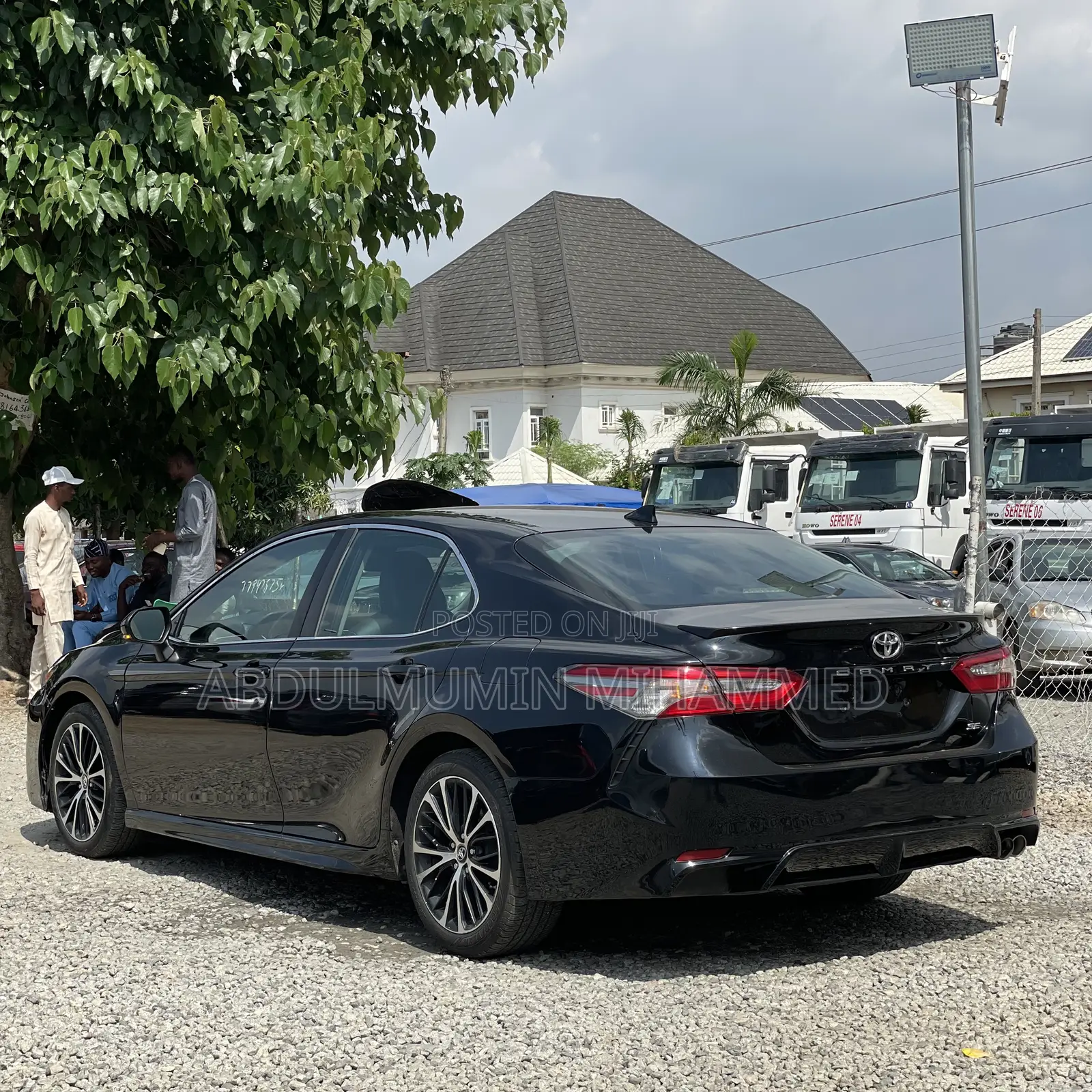 Toyota Camry SE (2.5L 4cyl 8A) 2019 Black