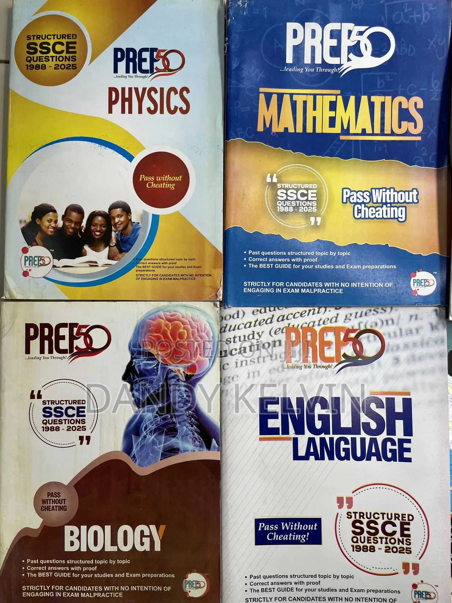 PREP 50 for WAEC/UTME (Jamb Also Available)