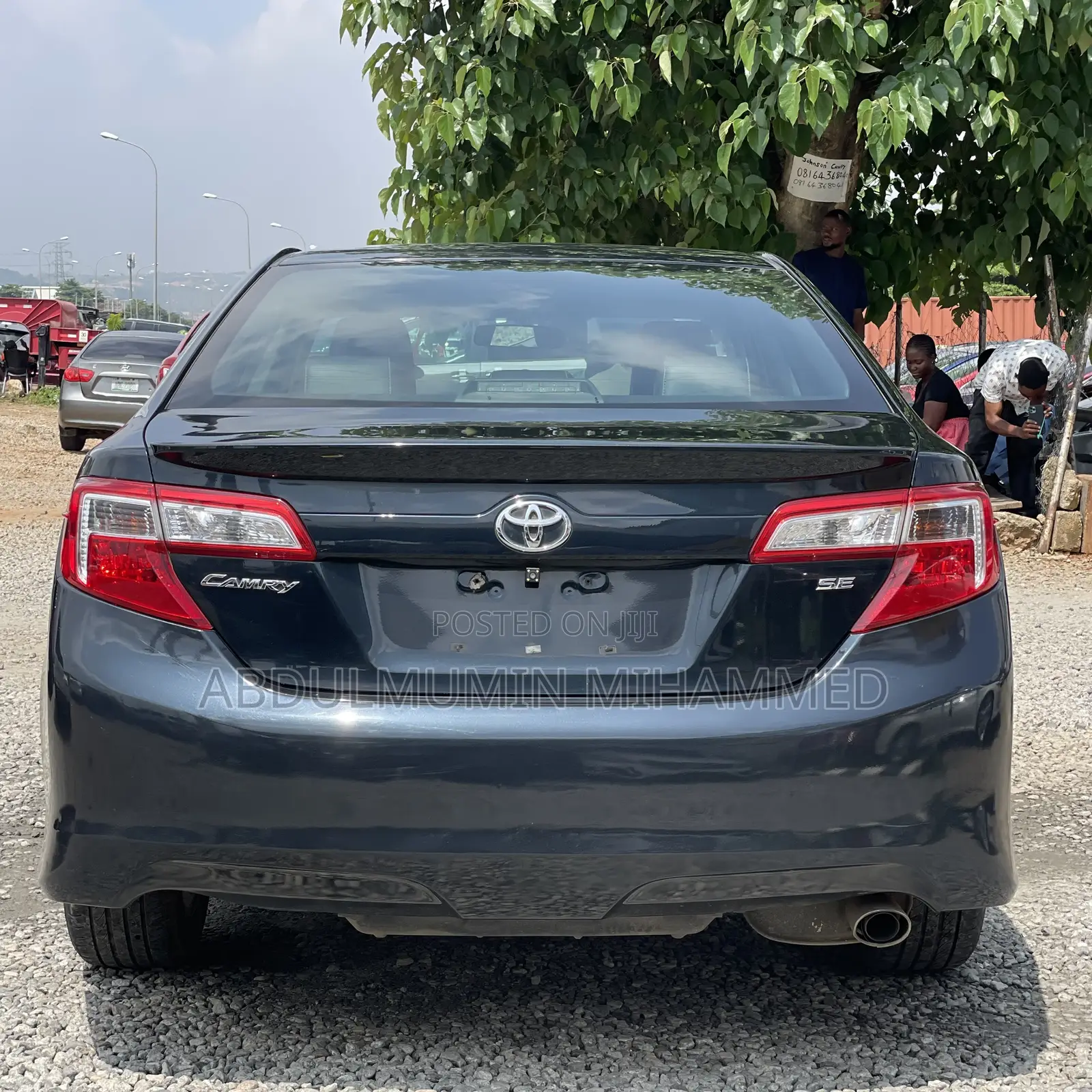 Toyota Camry SE 4dr Sedan (2.5L 4cyl 6A) 2014 Black