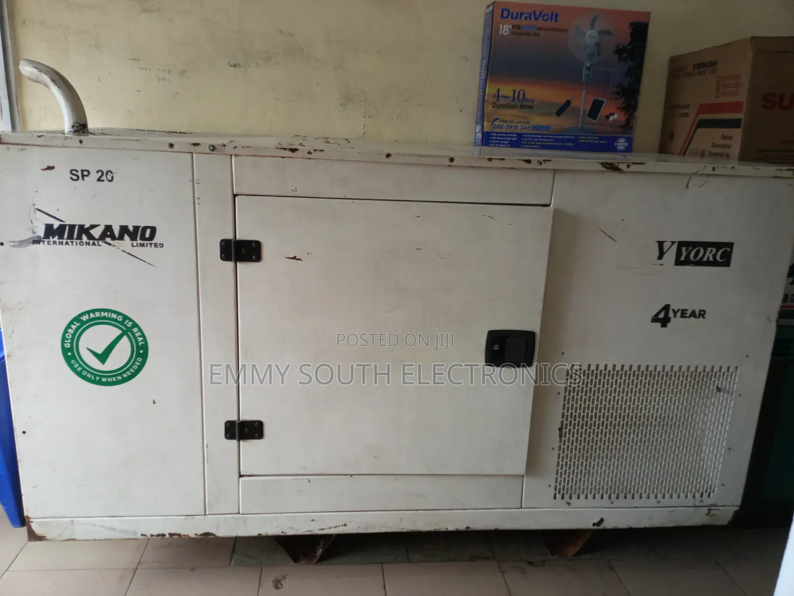 Mikano 20 Kva Diesel Soundproof Generator