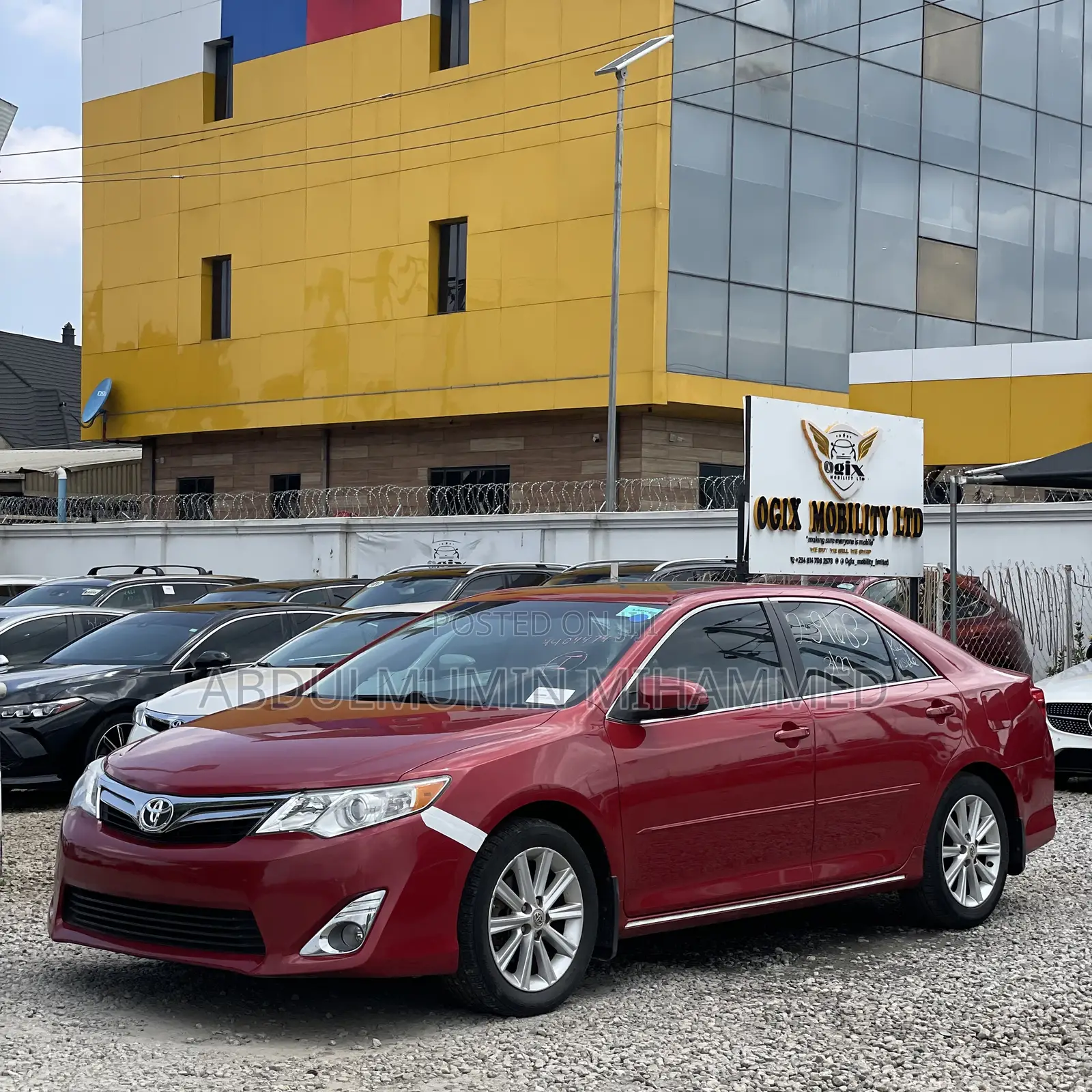 Toyota Camry 2013 Red