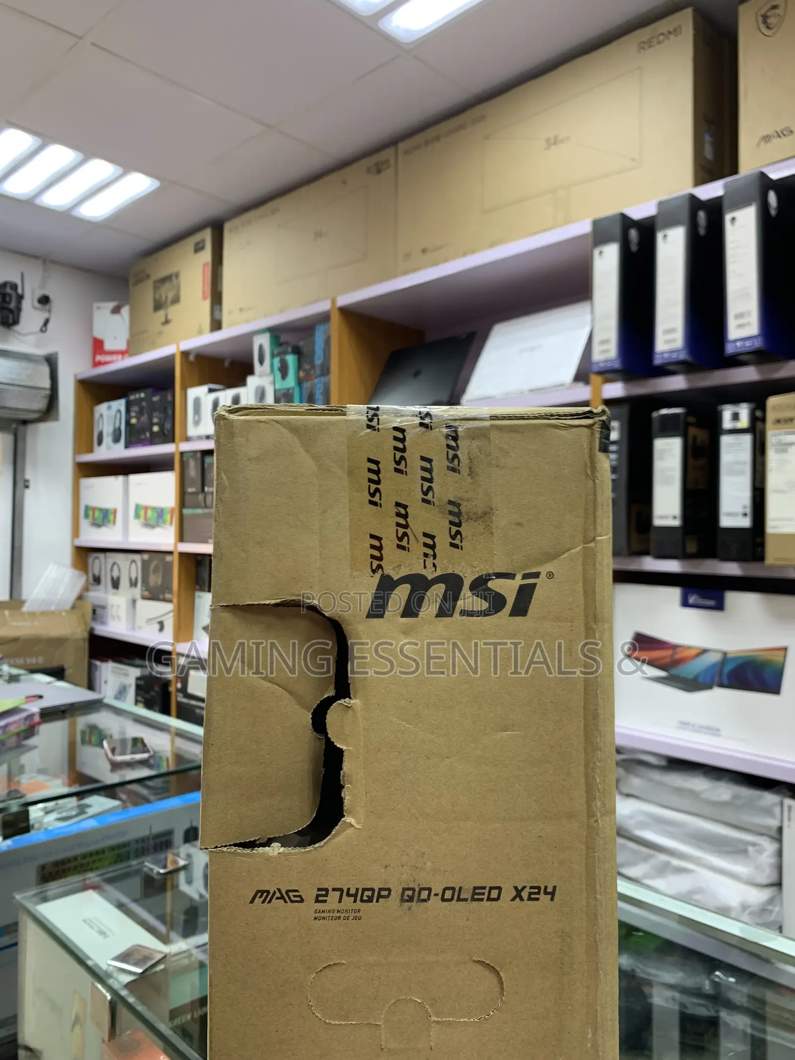 Msi Mag 274qp Qd-Oled X24 27 Inches Monitor