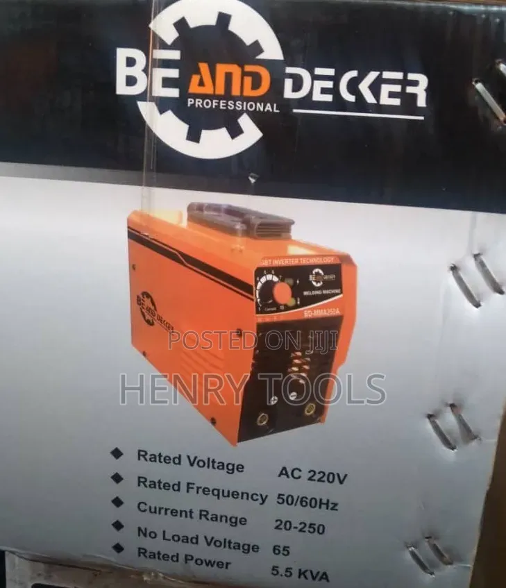 Welding Machine Be Deker Product 250a