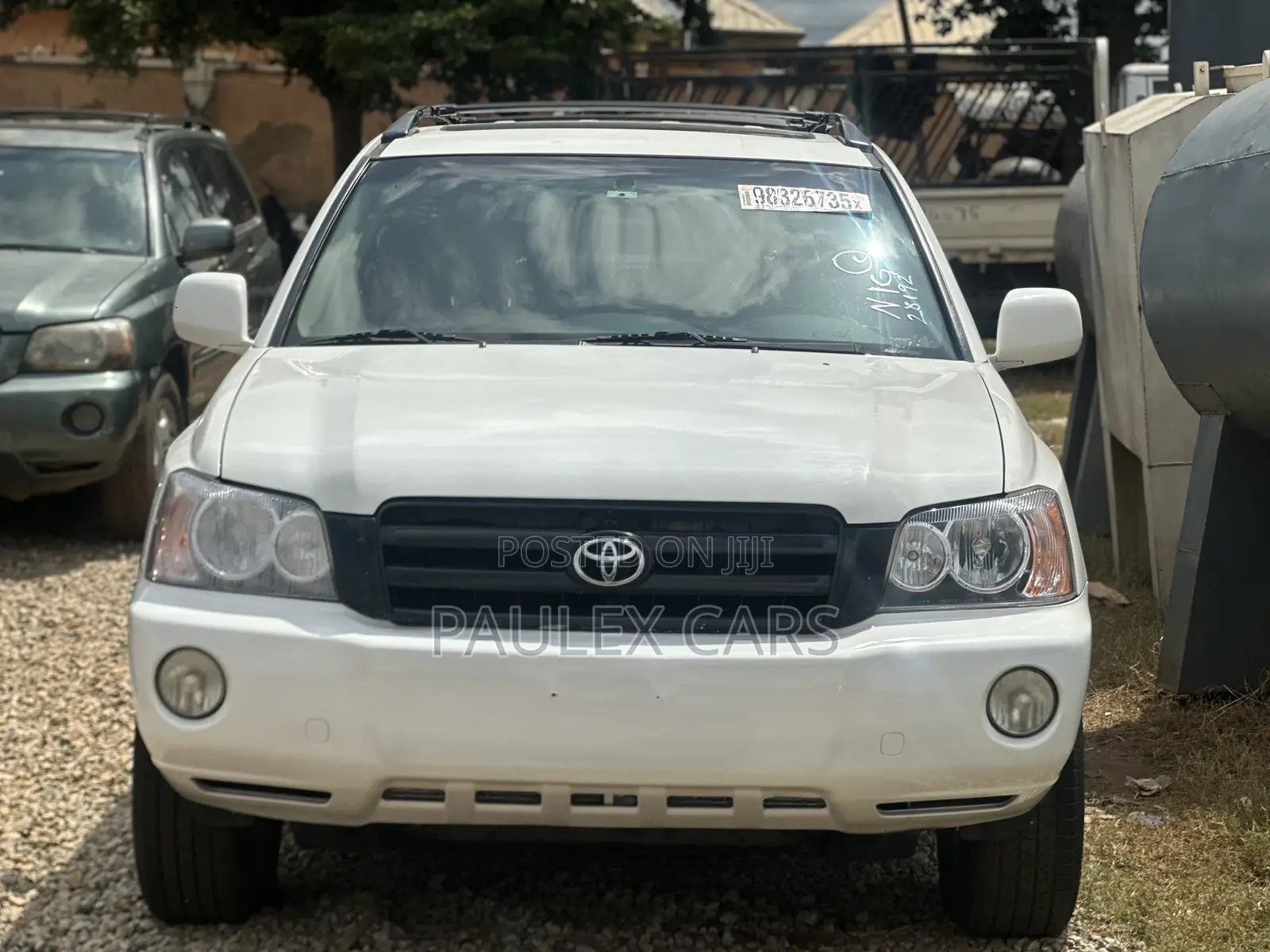 Toyota Highlander Limited V6 FWD 2004 White