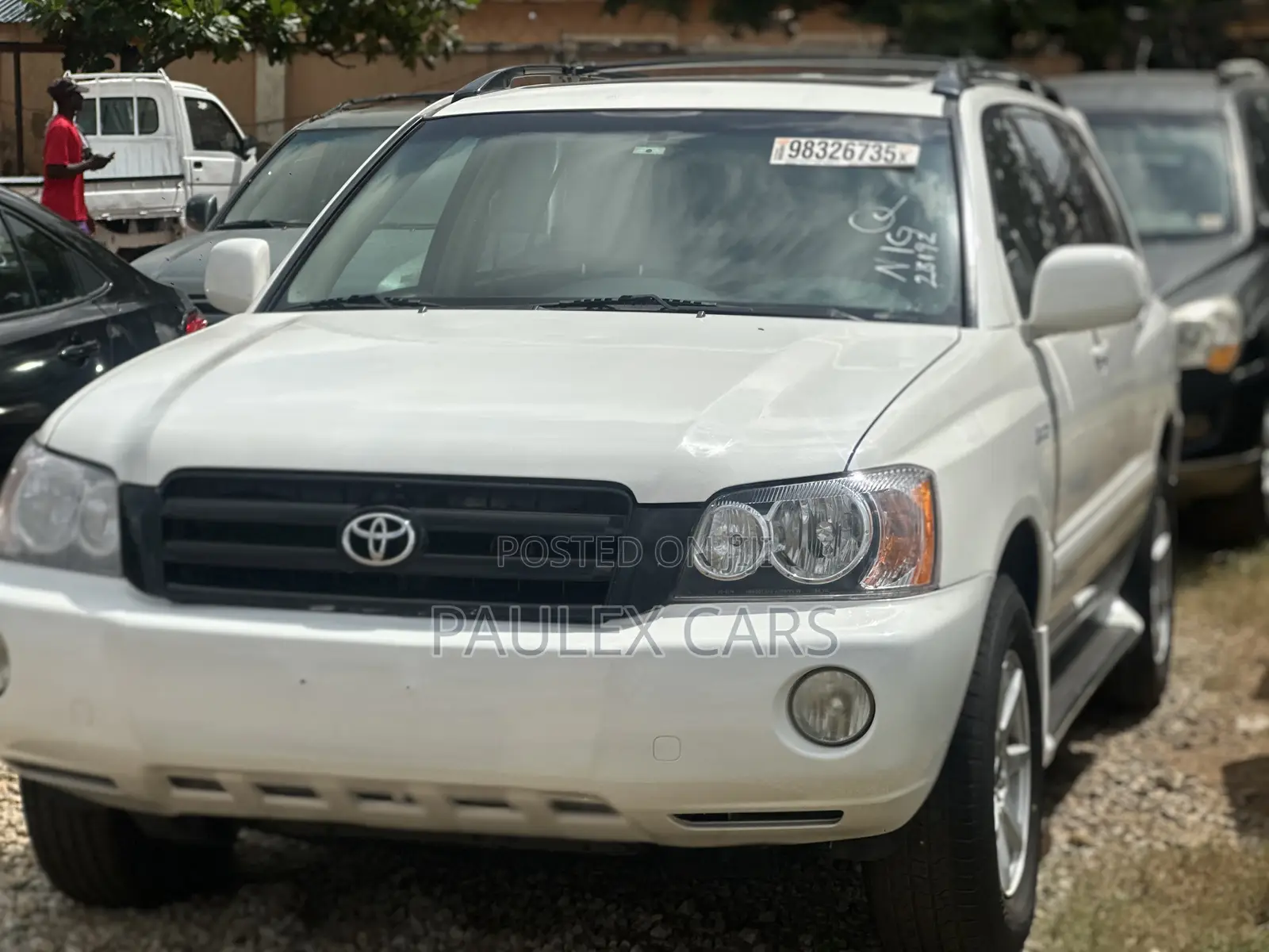 Toyota Highlander Limited V6 FWD 2004 White