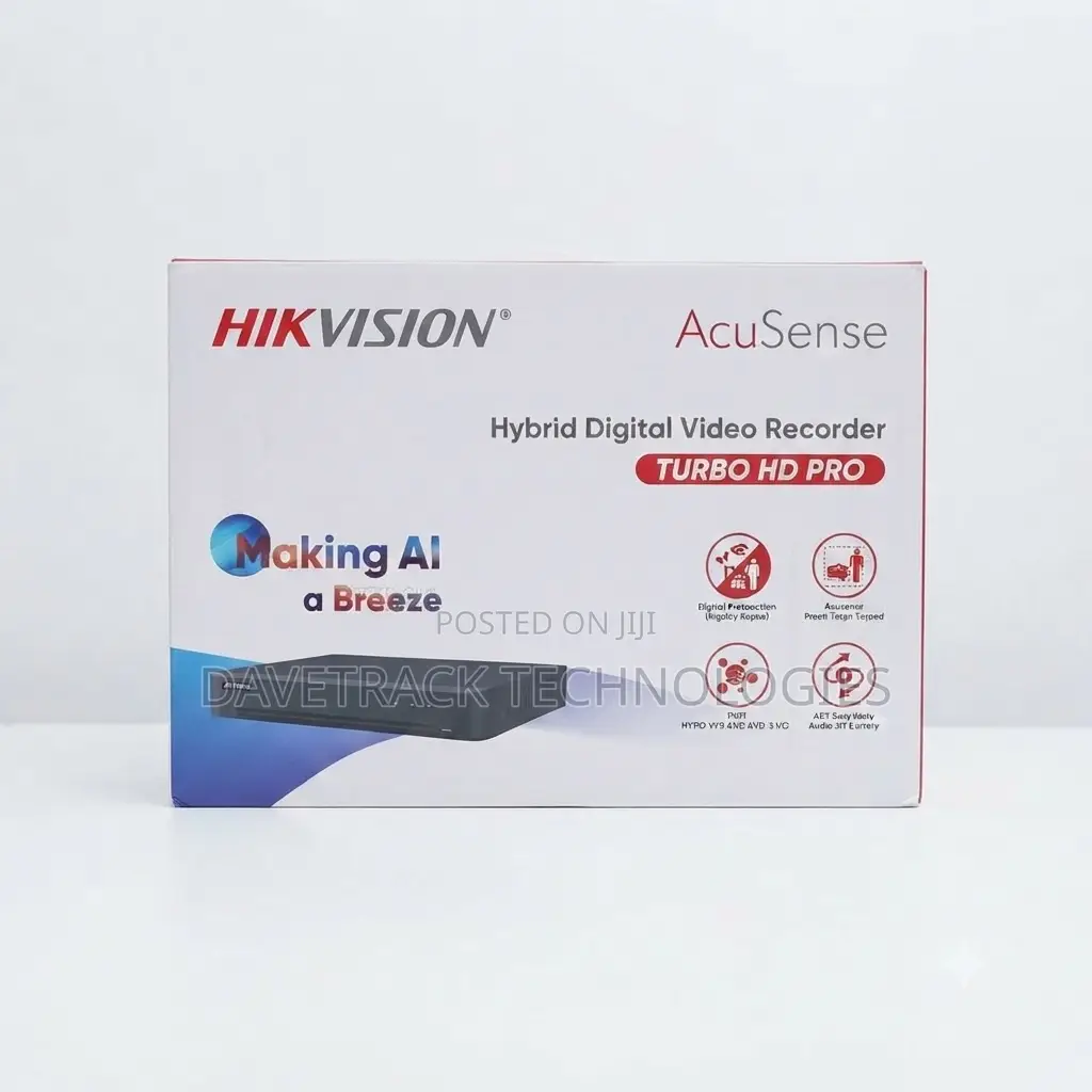 Hikvision 4-Channel AcuSense Turbo HD DVR iDS-7204HQHI-M1/XT