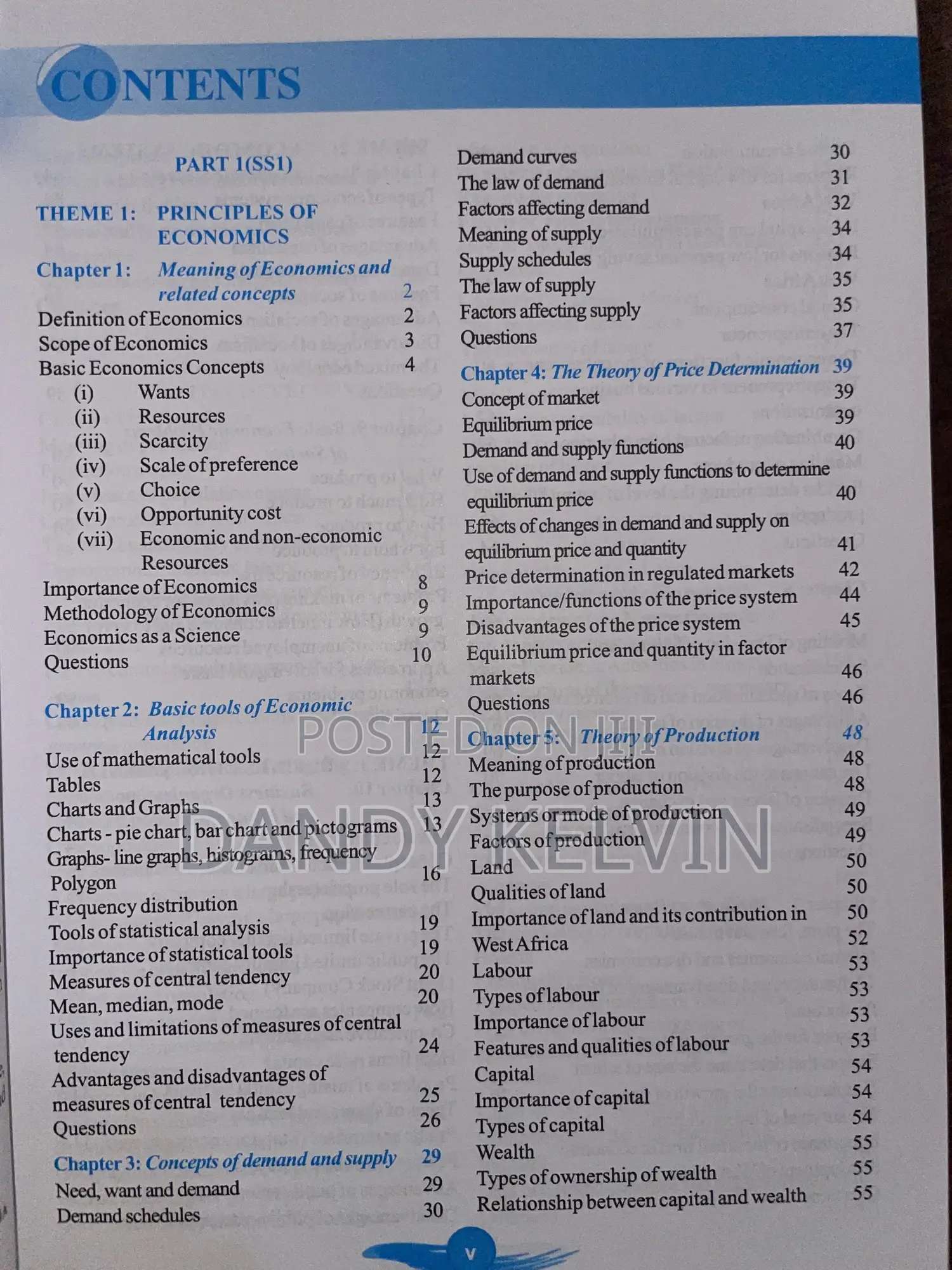 Fundamentals of Economics for Schools and Colleges