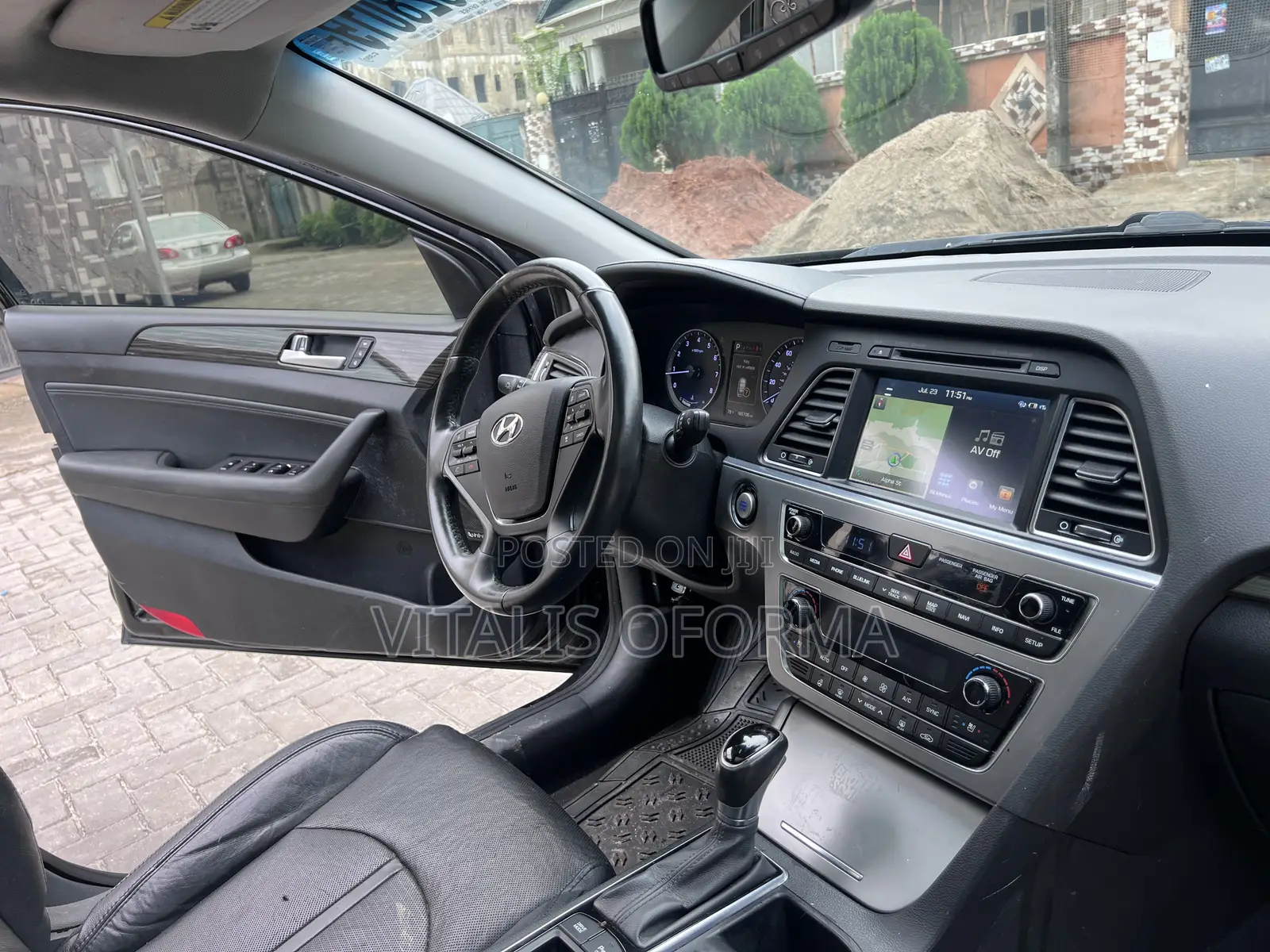 Hyundai Sonata Limited 4dr Sedan (2.4L 4cyl 6A) 2015 Black